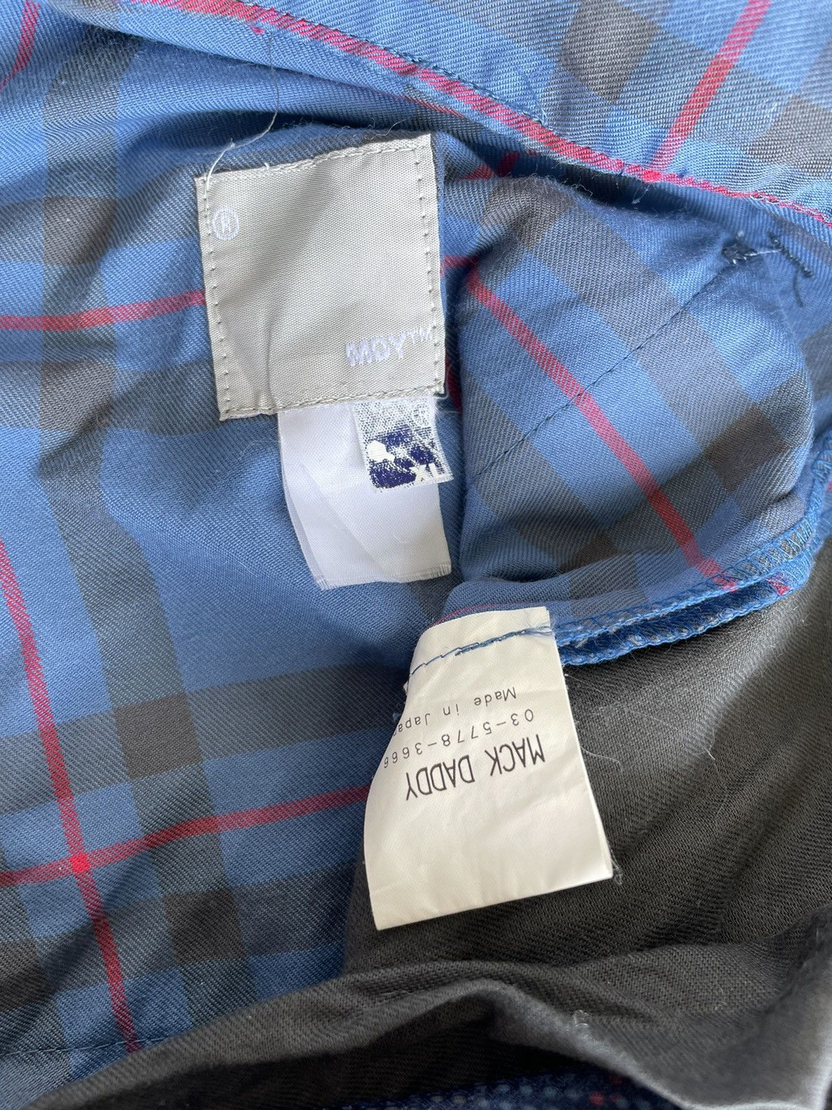 Japanese Brand MackDaddy checker cargo pants Johny Rotten design Size US 34 / EU 50 - 11 Thumbnail