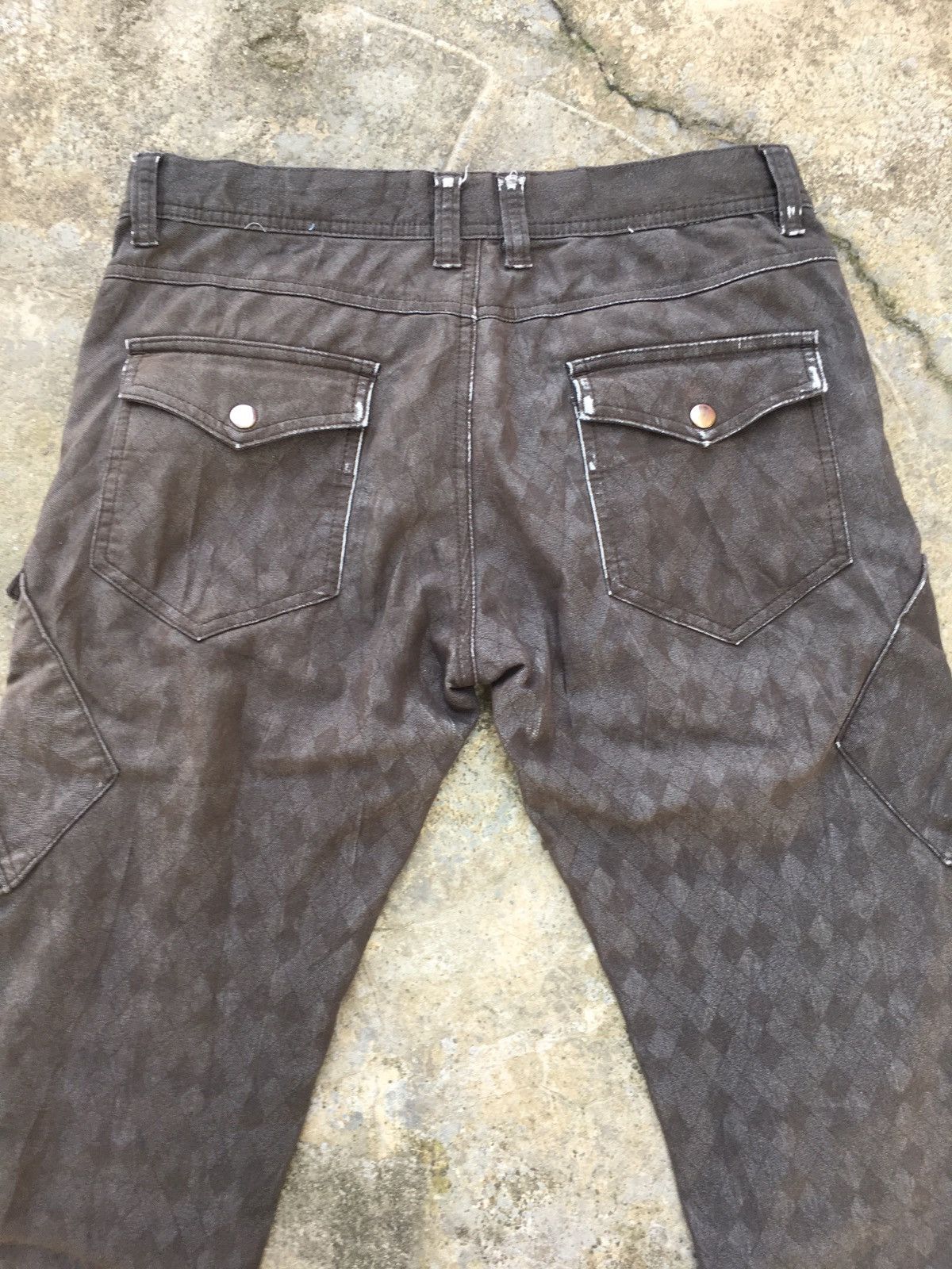 Japanese Brand Semantic Design Skinny 8 Pocket Design Pants Size US 32 / EU 48 - 5 Thumbnail