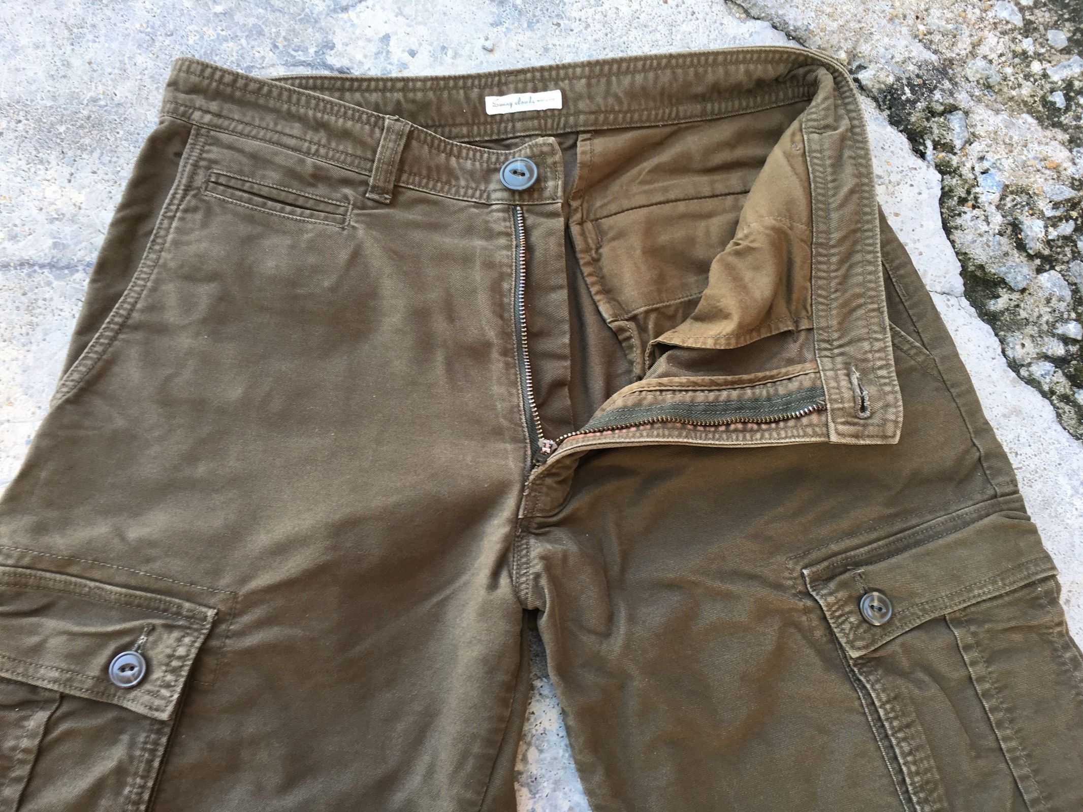 Japanese Brand Sunny Clouds Cargo Pants Size US 32 / EU 48 - 4 Thumbnail