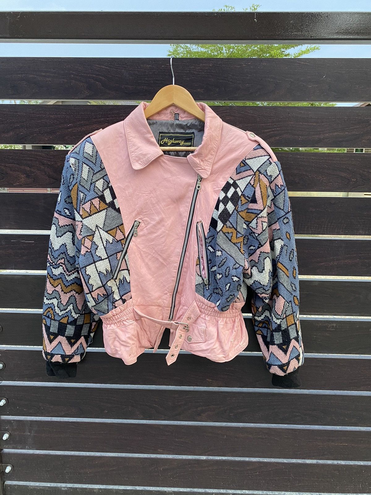 Vintage Vintage Highway Leather Jacket Size US M / EU 48-50 / 2 - 2 Thumbnail