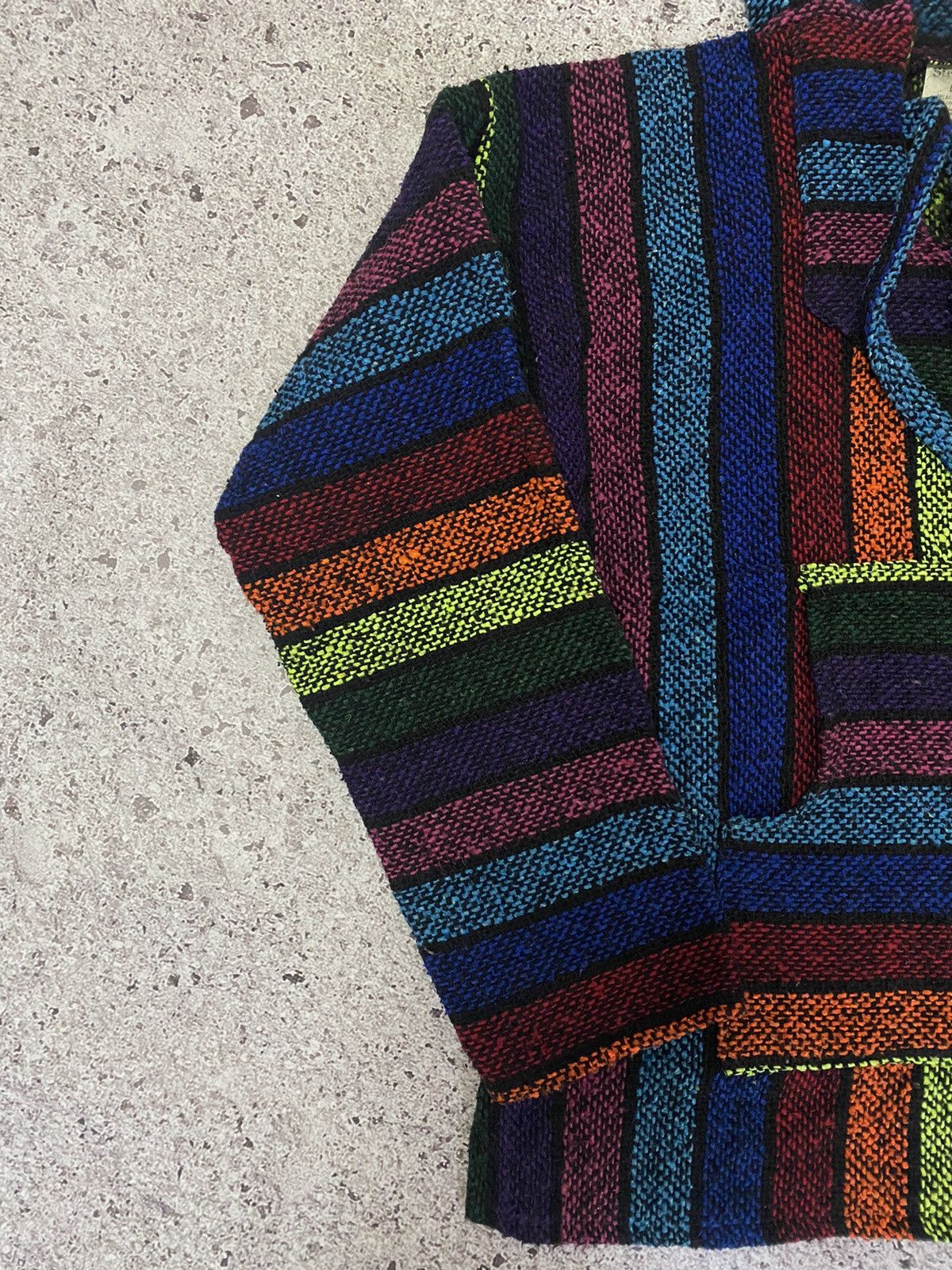 Japanese Brand × Vintage Vintage Siesta Baja Jerga Hoodie Hippie Jumper Hype Y2k Size US L / EU 52-54 / 3 - 4 Thumbnail