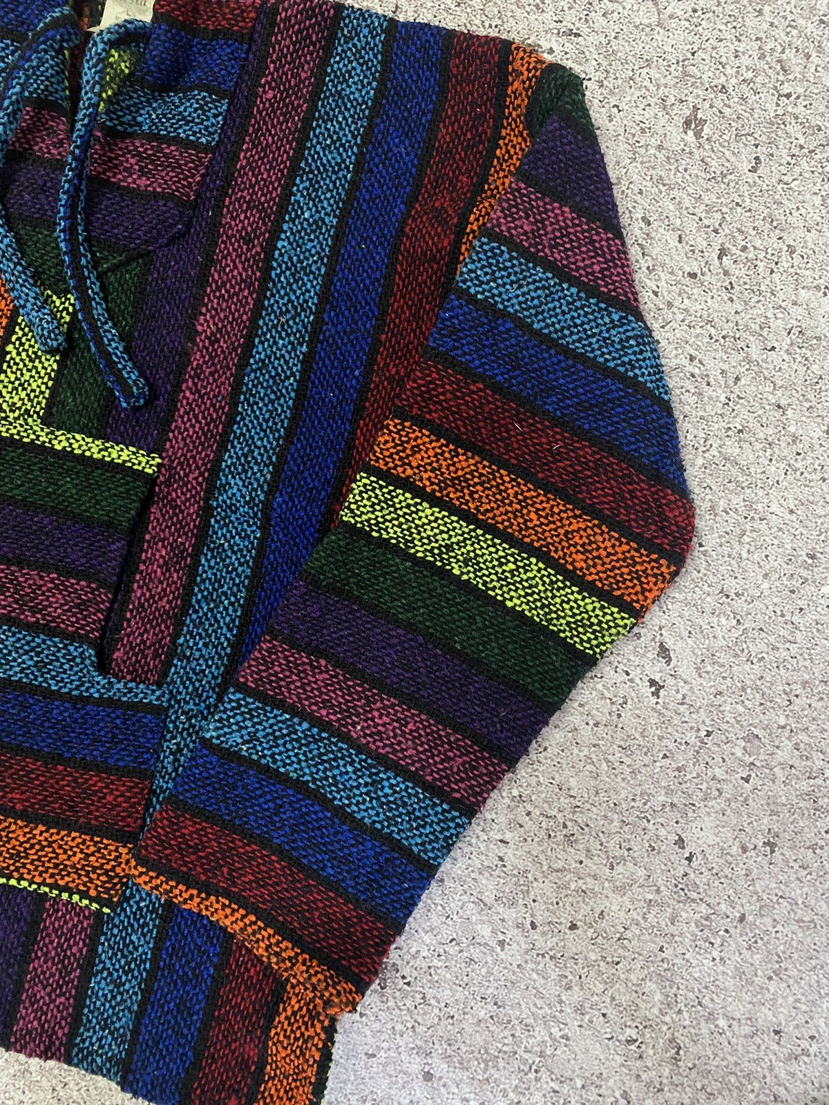 Japanese Brand × Vintage Vintage Siesta Baja Jerga Hoodie Hippie Jumper Hype Y2k Size US L / EU 52-54 / 3 - 5 Thumbnail