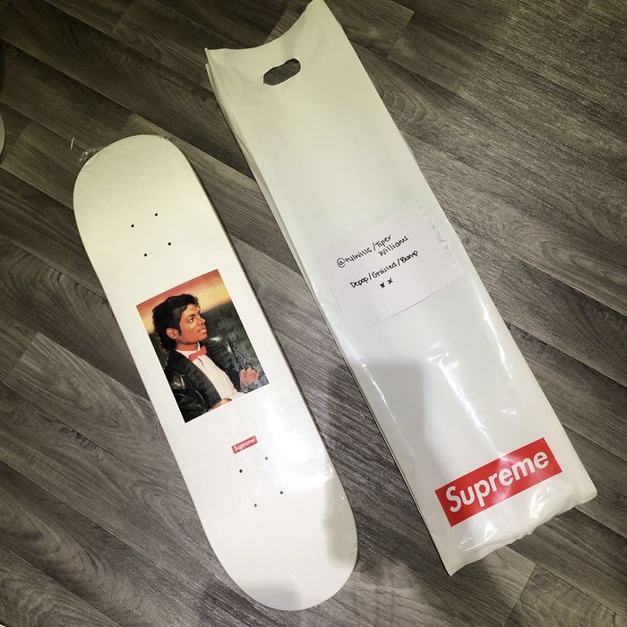 買い公式 Supreme Michael Jackson Skateboard Black | apluts.com