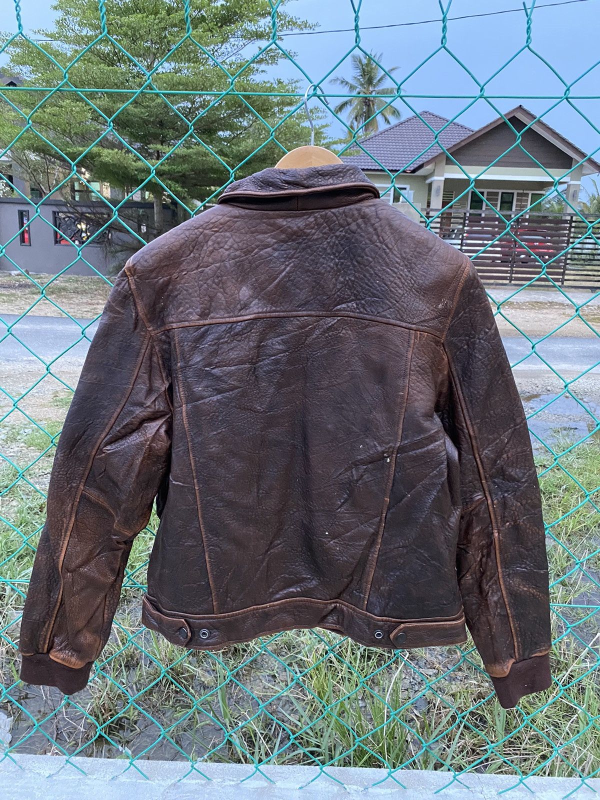 Vintage × Wilsons Leather Vintage Wilsons Leather Jacket Size US L / EU 52-54 / 3 - 4 Thumbnail