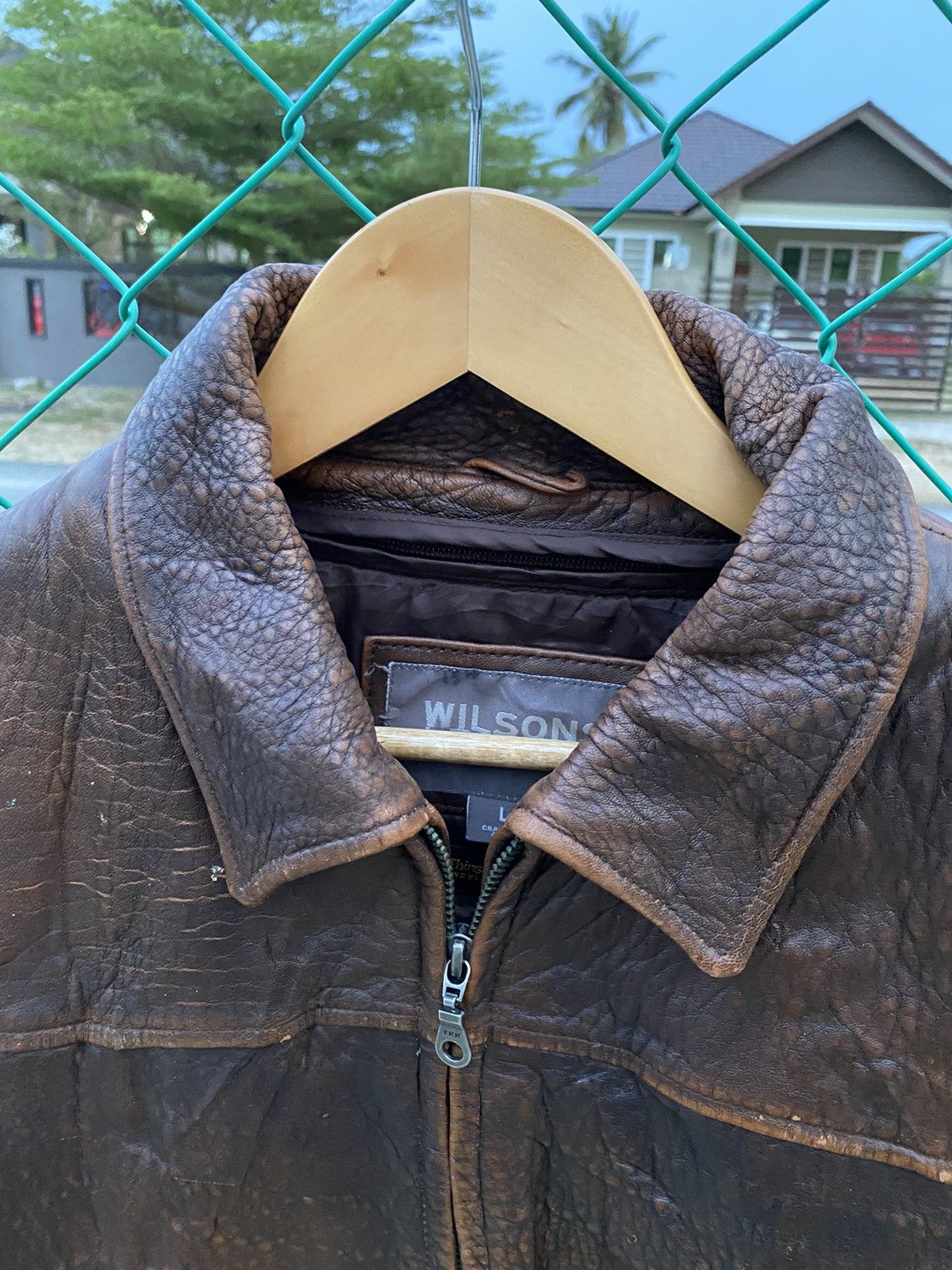 Vintage × Wilsons Leather Vintage Wilsons Leather Jacket Size US L / EU 52-54 / 3 - 5 Thumbnail