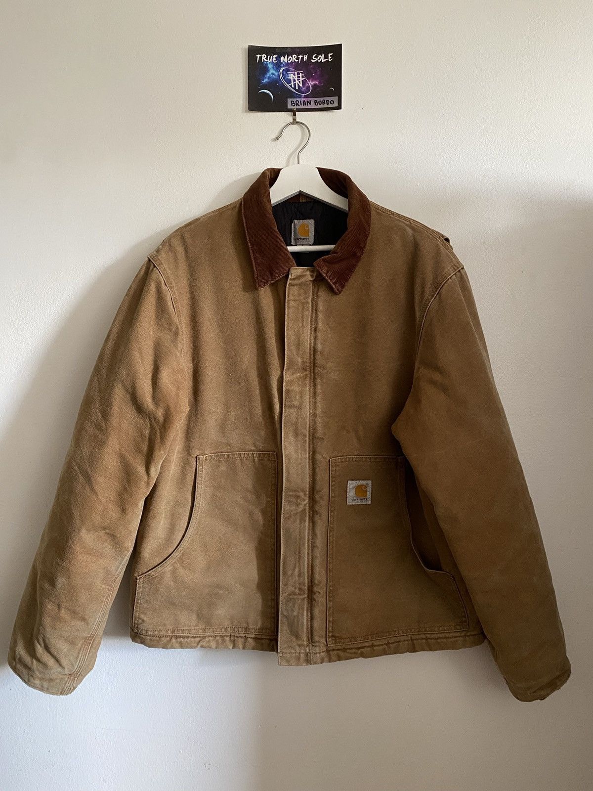 Carhartt Carhartt work jacket corduroy collar Grailed