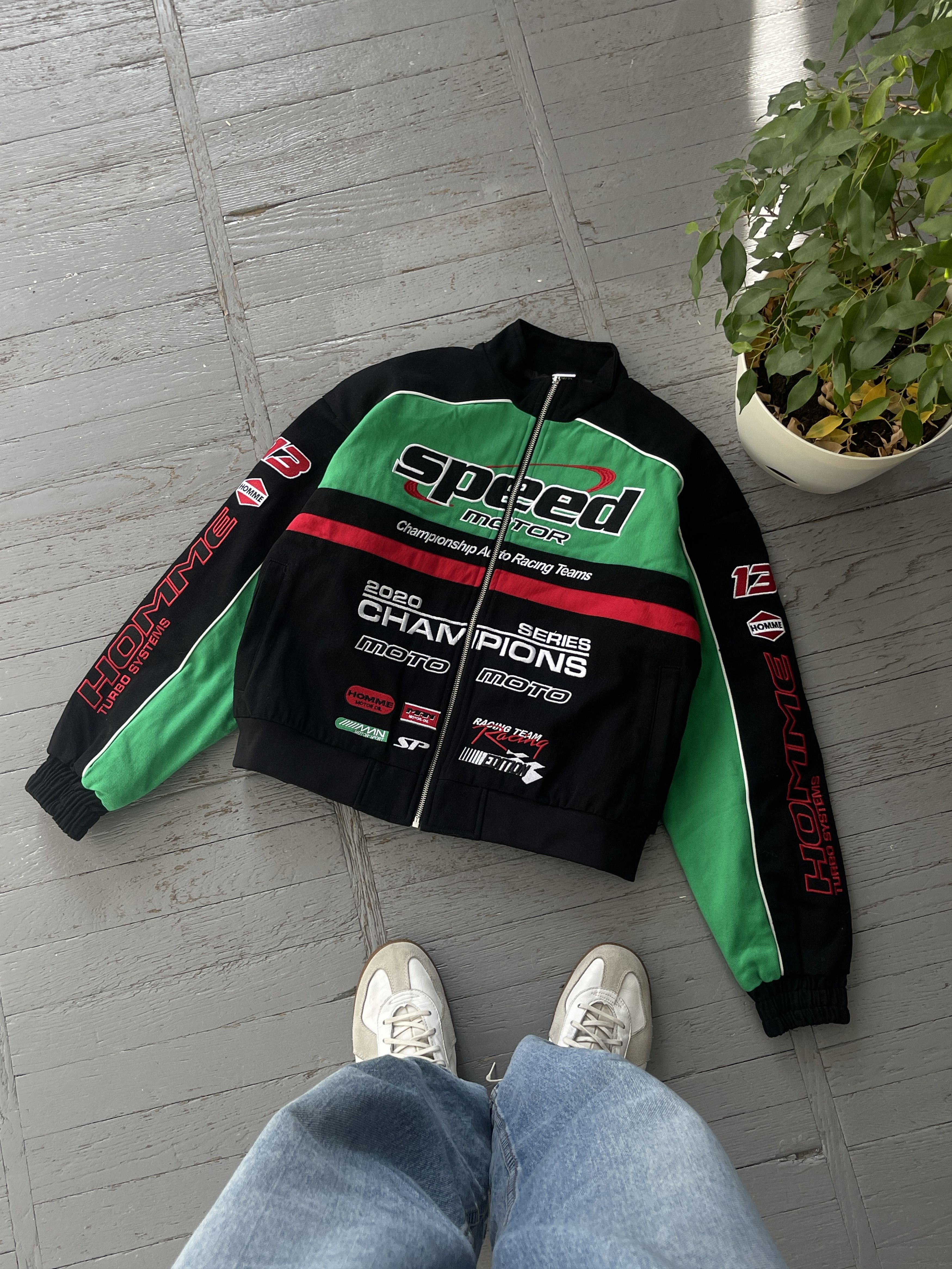 Japanese Brand Vintage Speed Motor Racing Team Moto Jacket | Grailed
