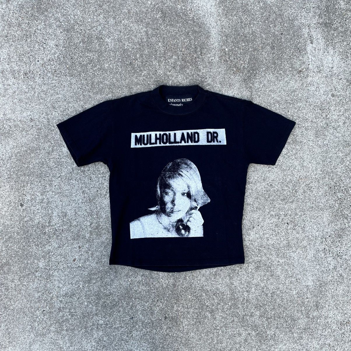 image of Enfants Riches Deprimes Ss17 Mulholland Drive Top in Black, Men's (Size XS)