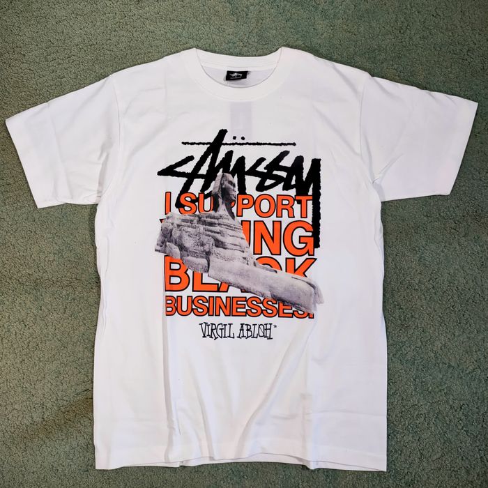 virgil abloh x stussy
