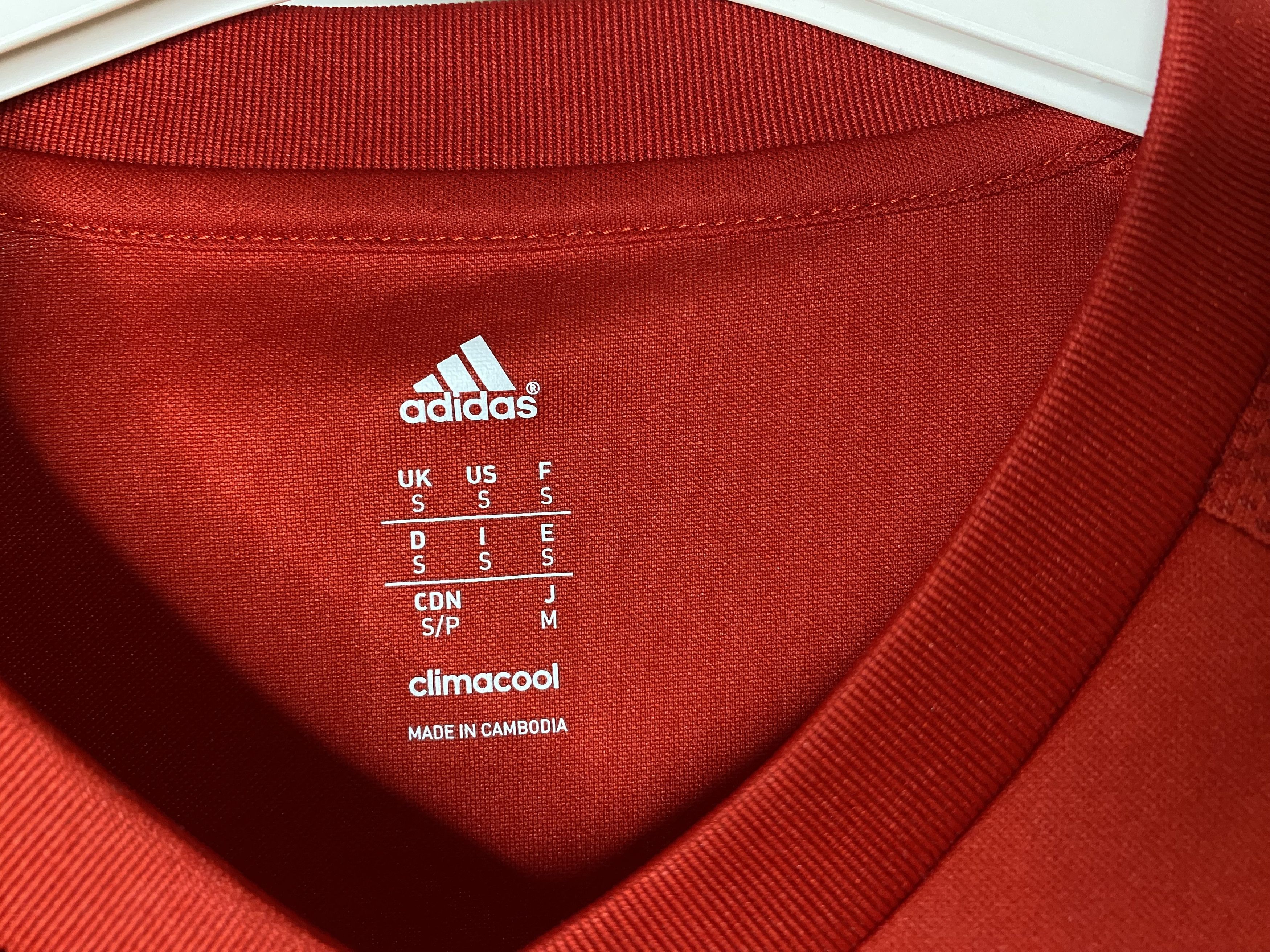 Adidas × UEFA MIDDLESBROUGH 2014 2015 TRAINING FOOTBALL SHIRT SOCCER Size US S / EU 44-46 / 1 - 5 Thumbnail