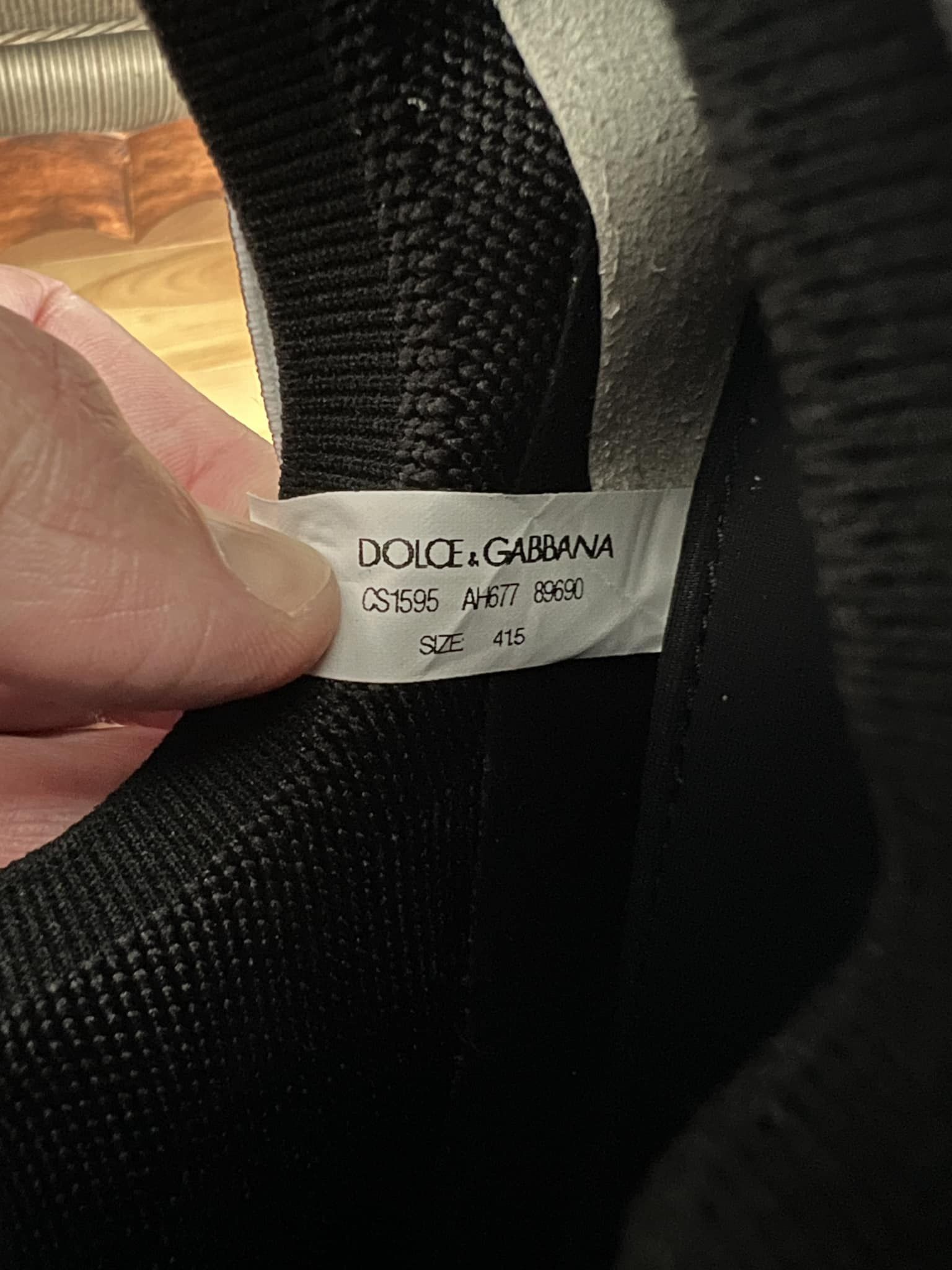Dolce & Gabbana Black Sorrento sneakers from Dolce&Gabbana 41.5 Size US 8.5 / EU 41-42 - 9 Thumbnail