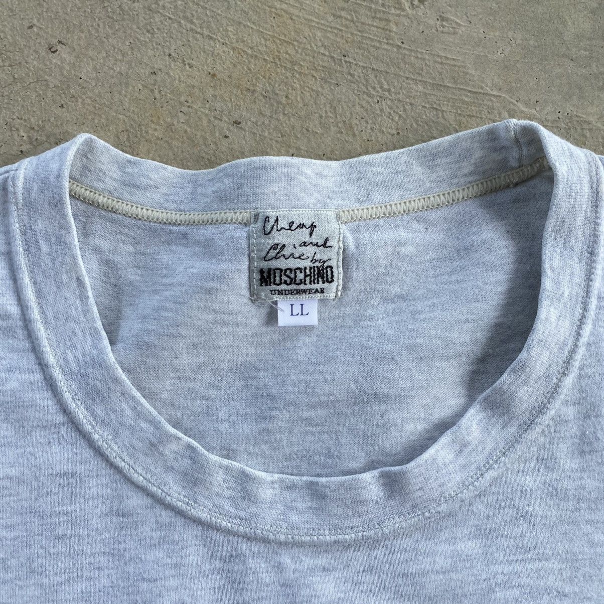 Moschino Vintage Cheng And Chie By Moschino T-shirt Size US L / EU 52-54 / 3 - 4 Thumbnail