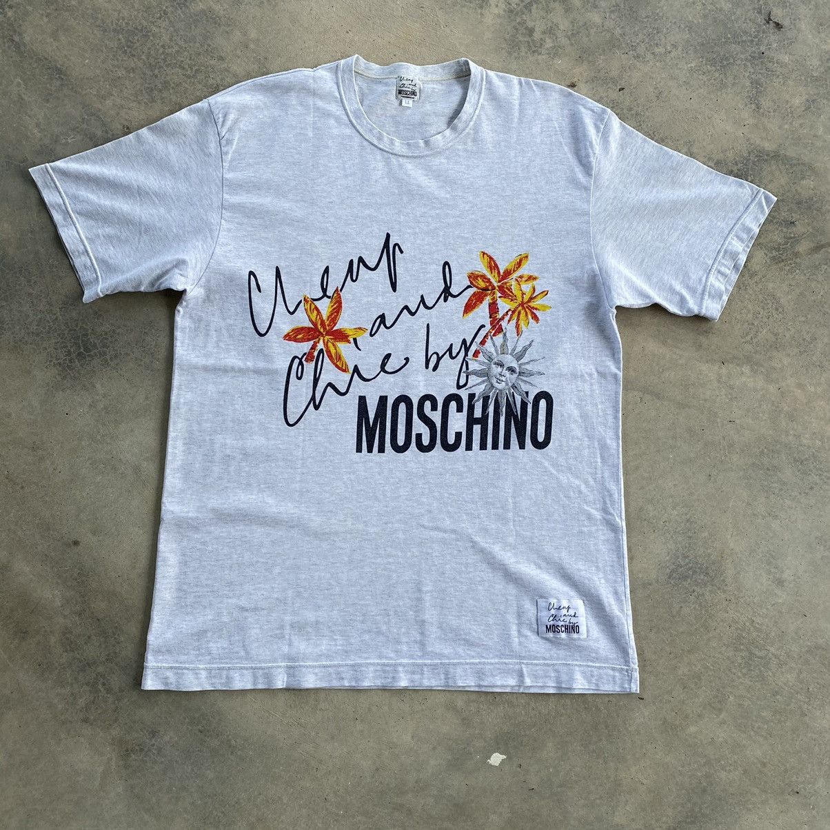 Moschino Vintage Cheng And Chie By Moschino T-shirt Size US L / EU 52-54 / 3 - 1 Thumbnail