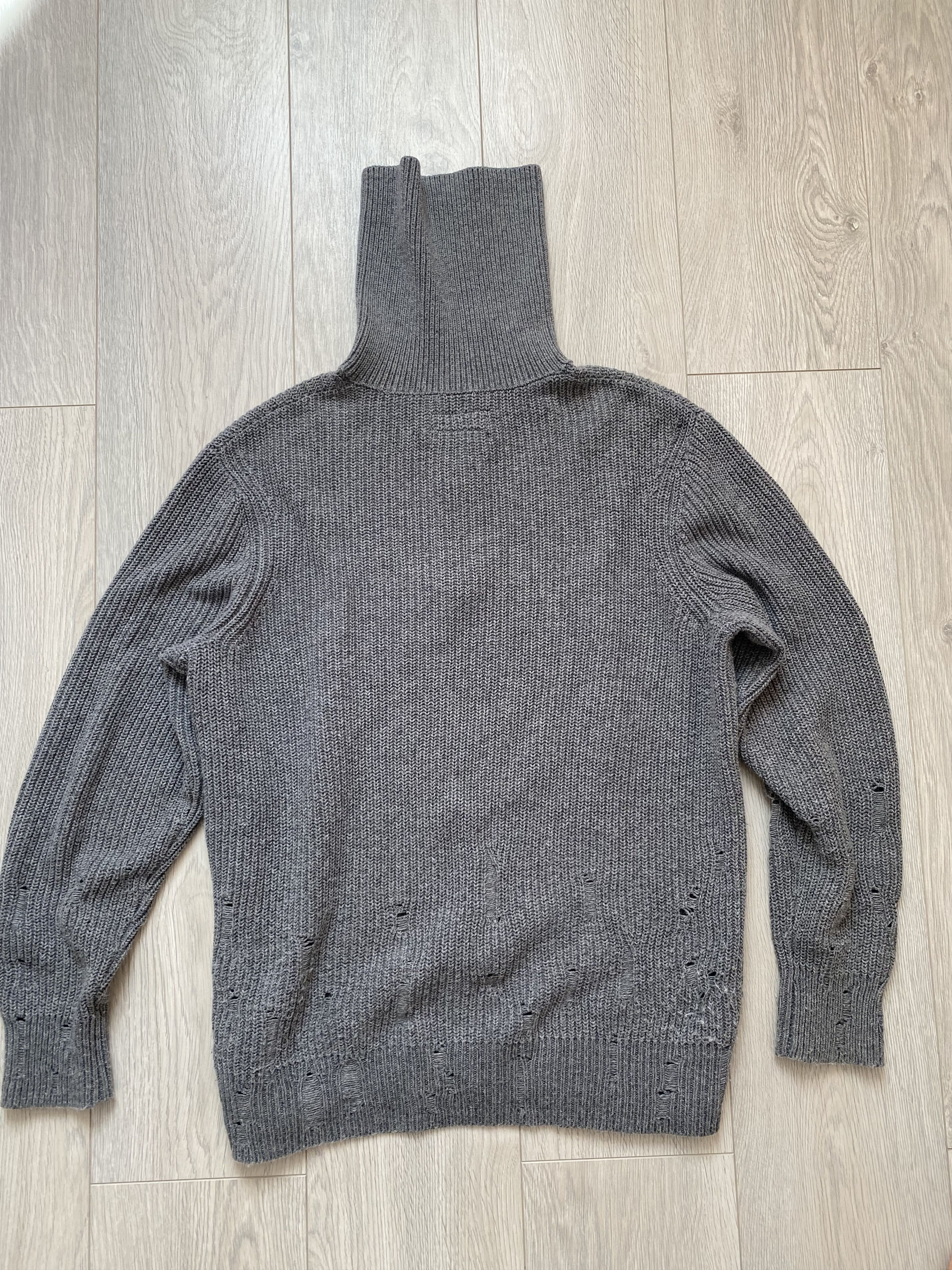 Allsaints Allsaints Sweater Hign Neck Distressed Size US S / EU 44-46 / 1 - 4 Thumbnail