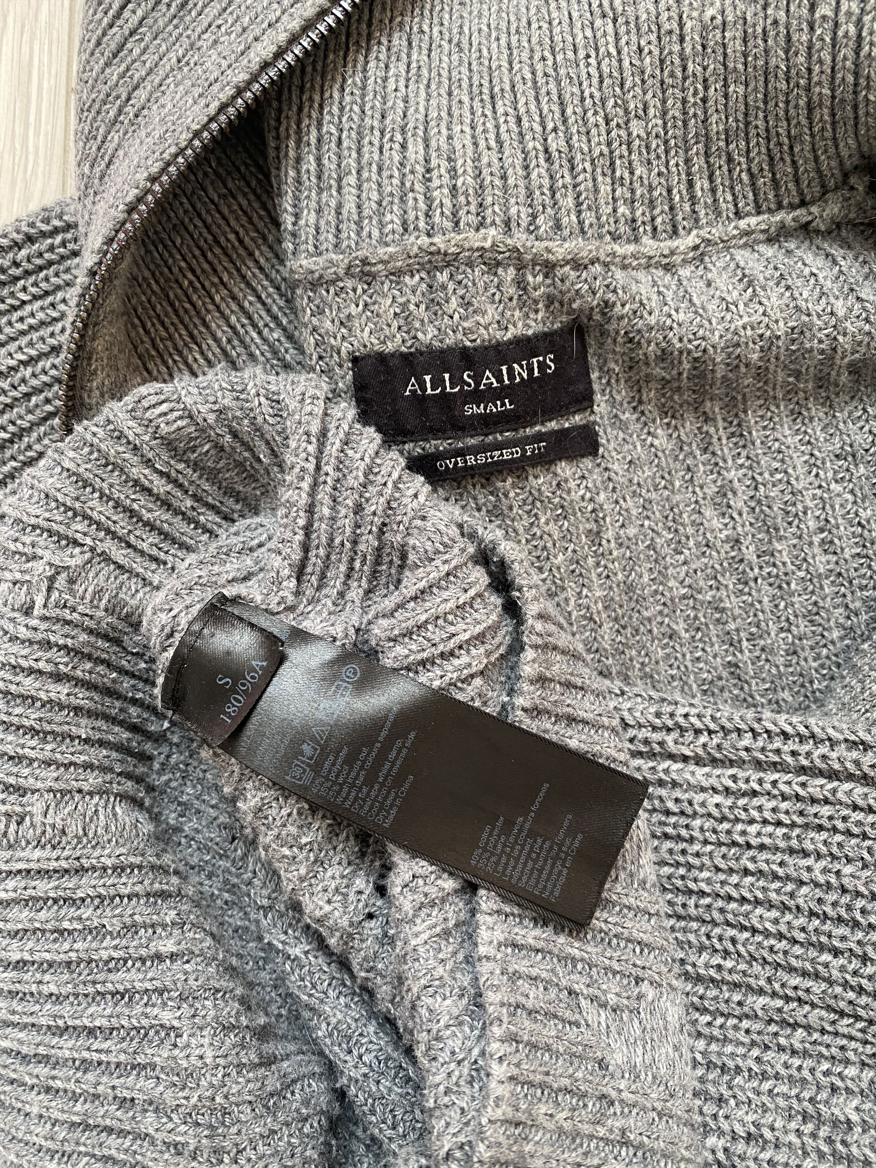 Allsaints Allsaints Sweater Hign Neck Distressed Size US S / EU 44-46 / 1 - 5 Thumbnail