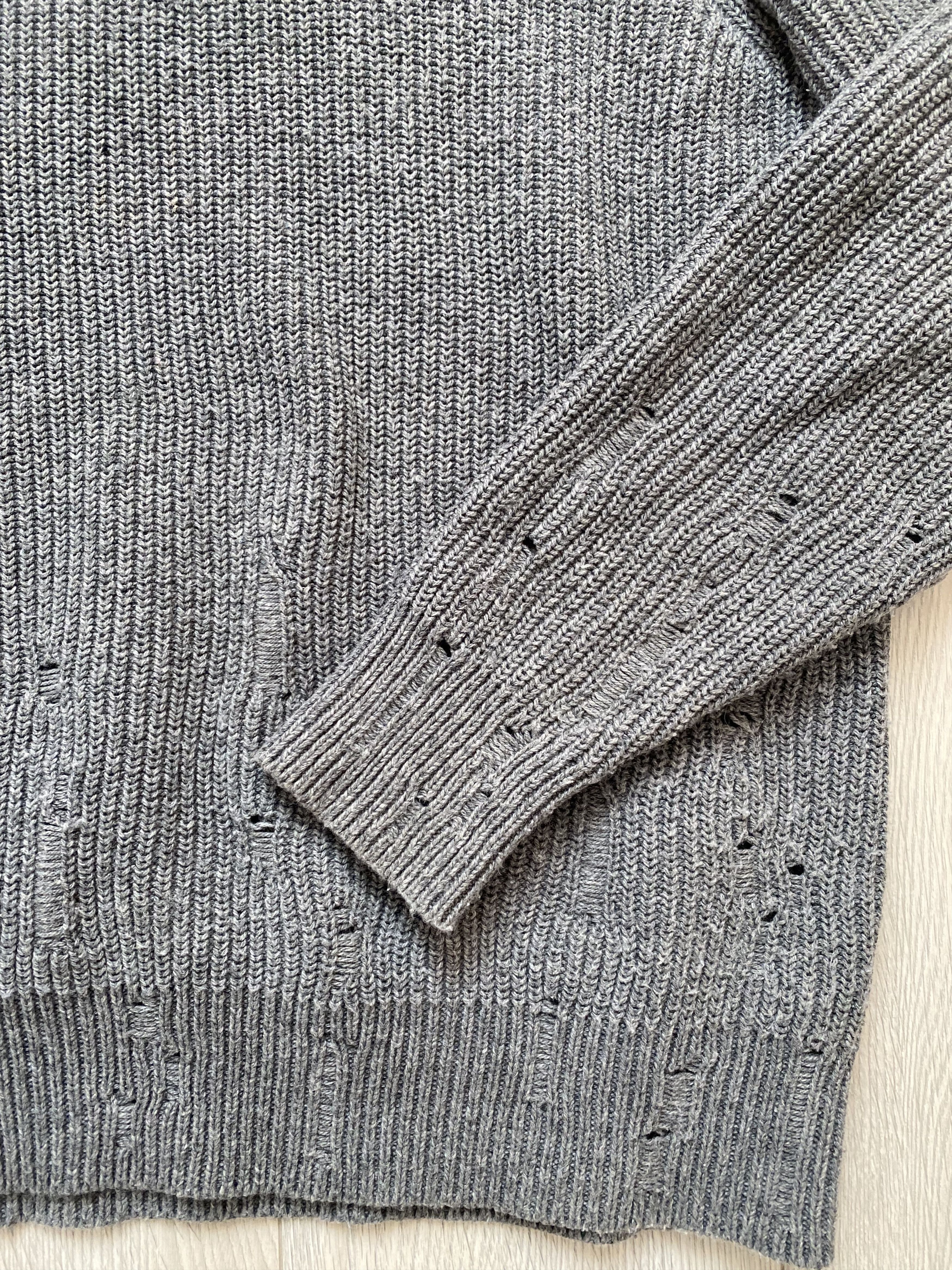 Allsaints Allsaints Sweater Hign Neck Distressed Size US S / EU 44-46 / 1 - 3 Thumbnail