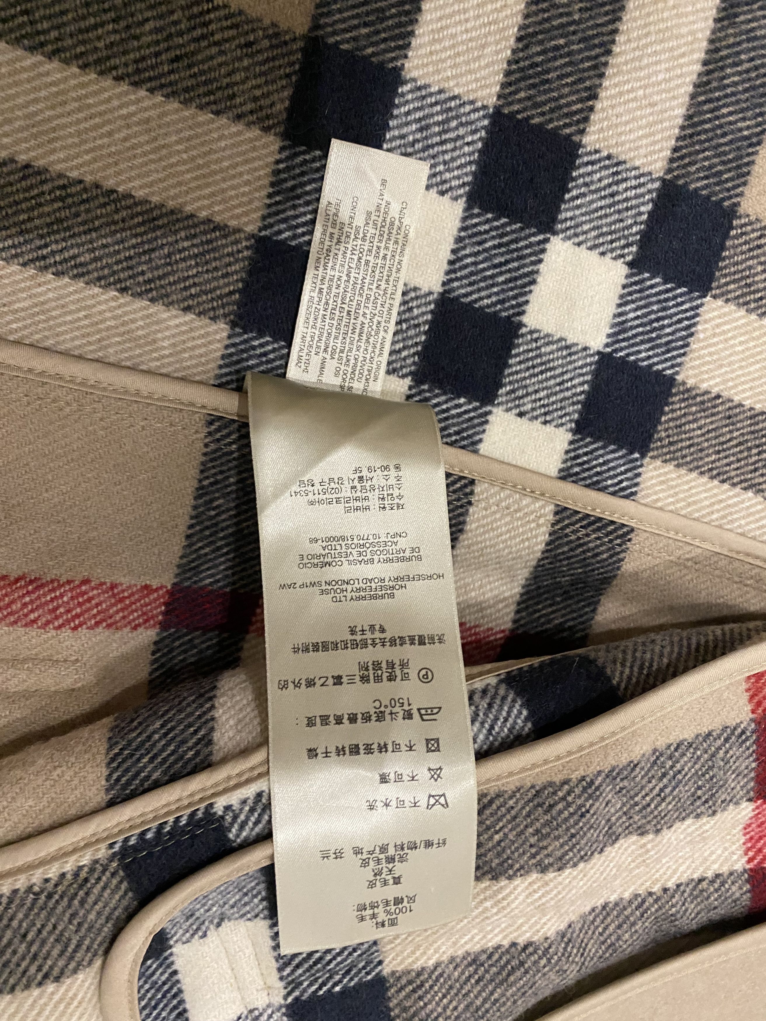 Burberry Burberry Brit Nova Check Wool Duffle Jacket Size Us 4 Size S / US 4 / IT 40 - 9 Thumbnail