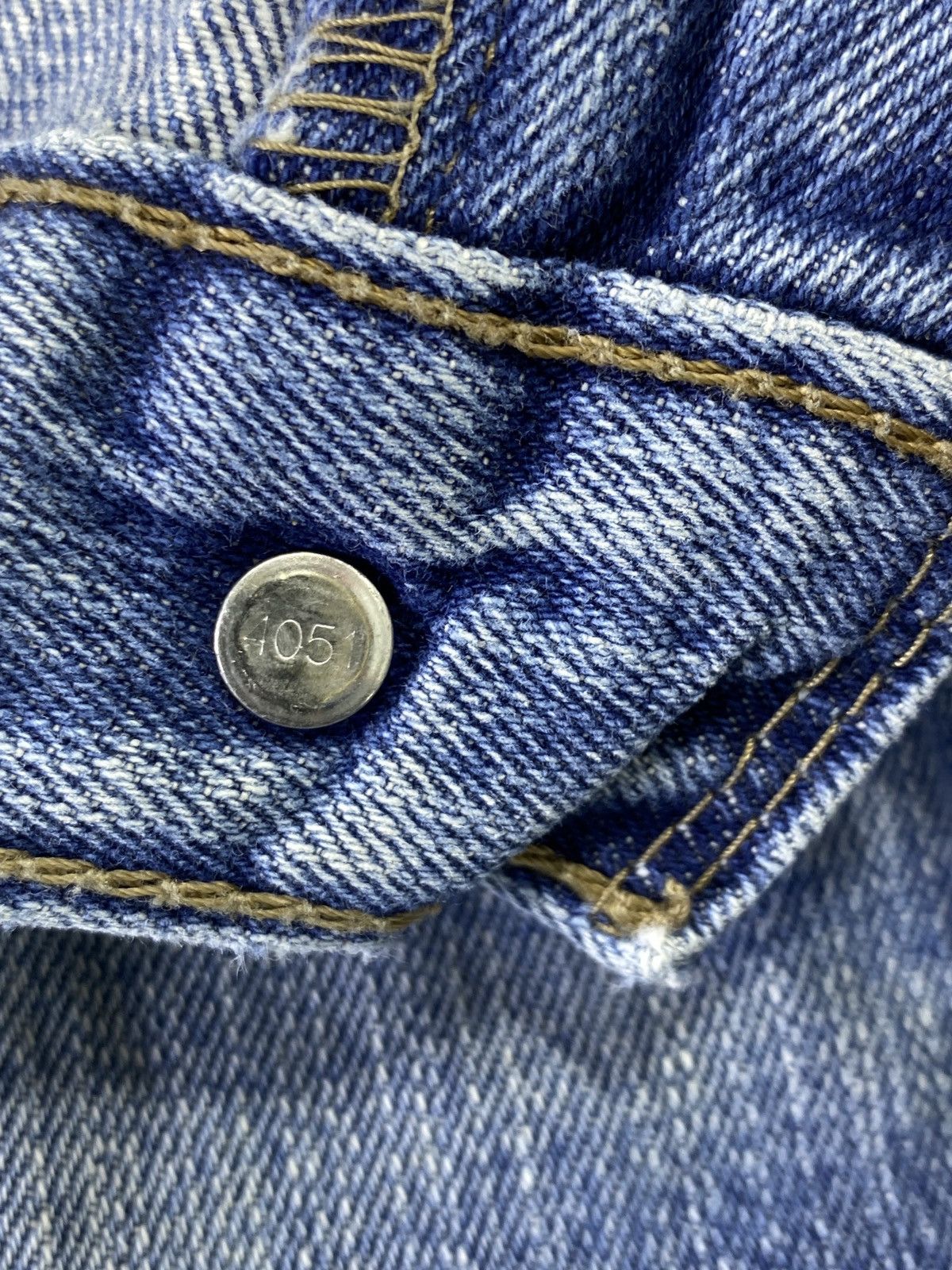 Jean VINTAGE LEVI'S 559 DISTRESSED BLUE WASH JEANS - J537 Size US 35 - 6 Thumbnail