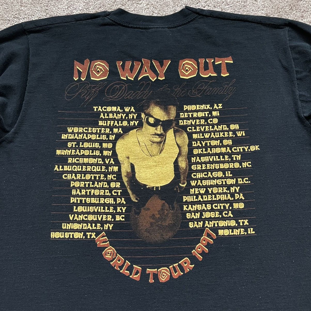 Rap Tees × Vintage Vintage 1997 Puff Daddy No Way Out Tour Shirt Rap Tee Size US XL / EU 56 / 4 - 5 Thumbnail
