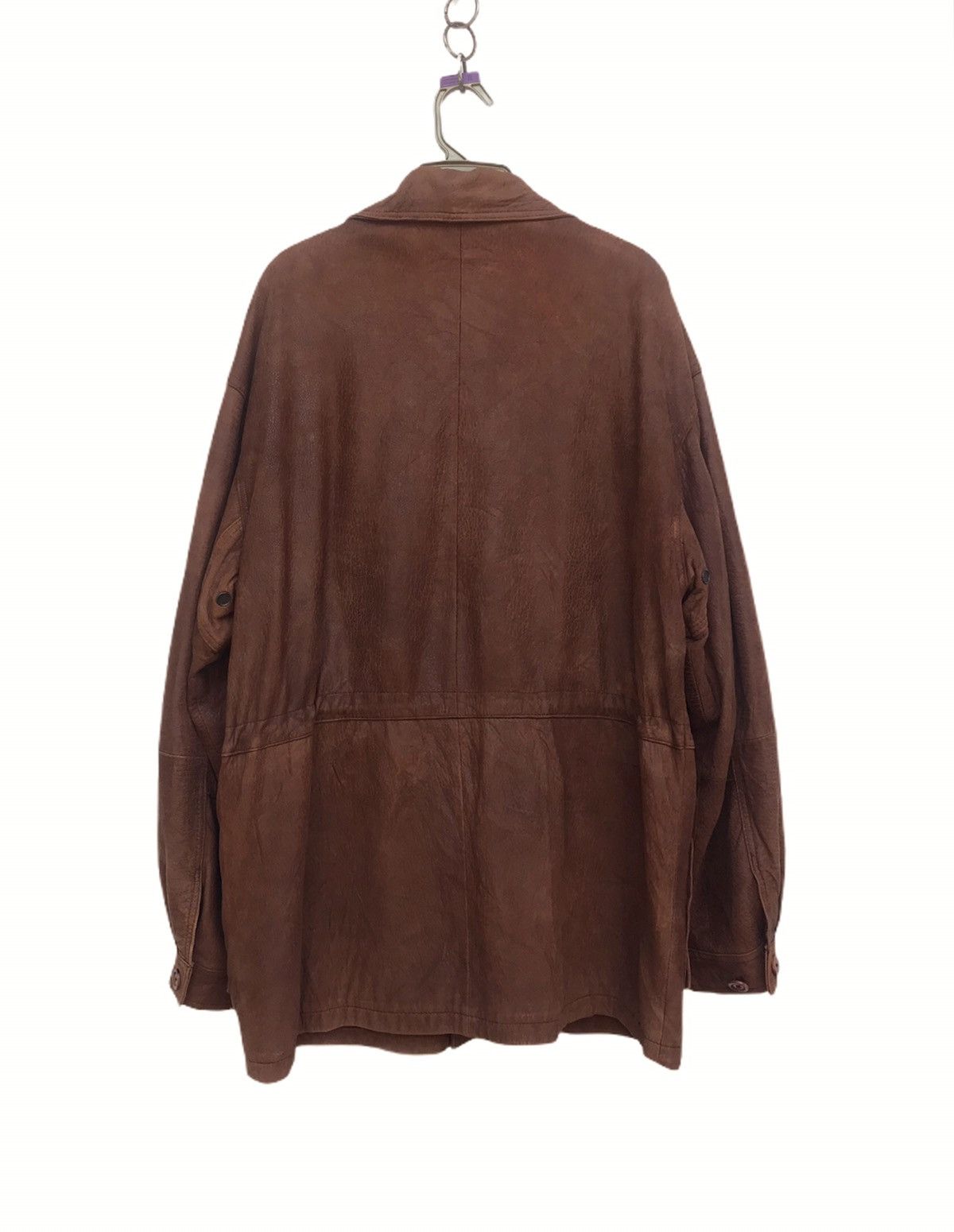 Vintage 🔥Gacca Faux Sheep Skin Multy Big Pocket Jacket Size US L / EU 52-54 / 3 - 2 Thumbnail