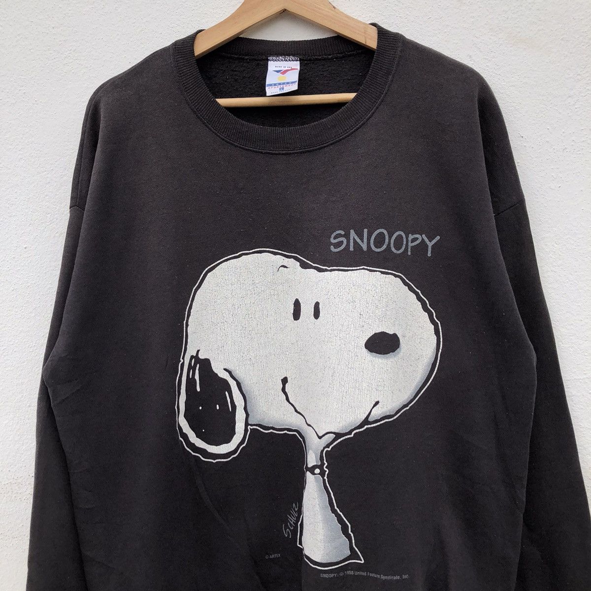 Vintage VINTAGE ARTEX SNOOPY MADE IN USA BIG LOGO SWEATSHIRT Size US L / EU 52-54 / 3 - 3 Thumbnail