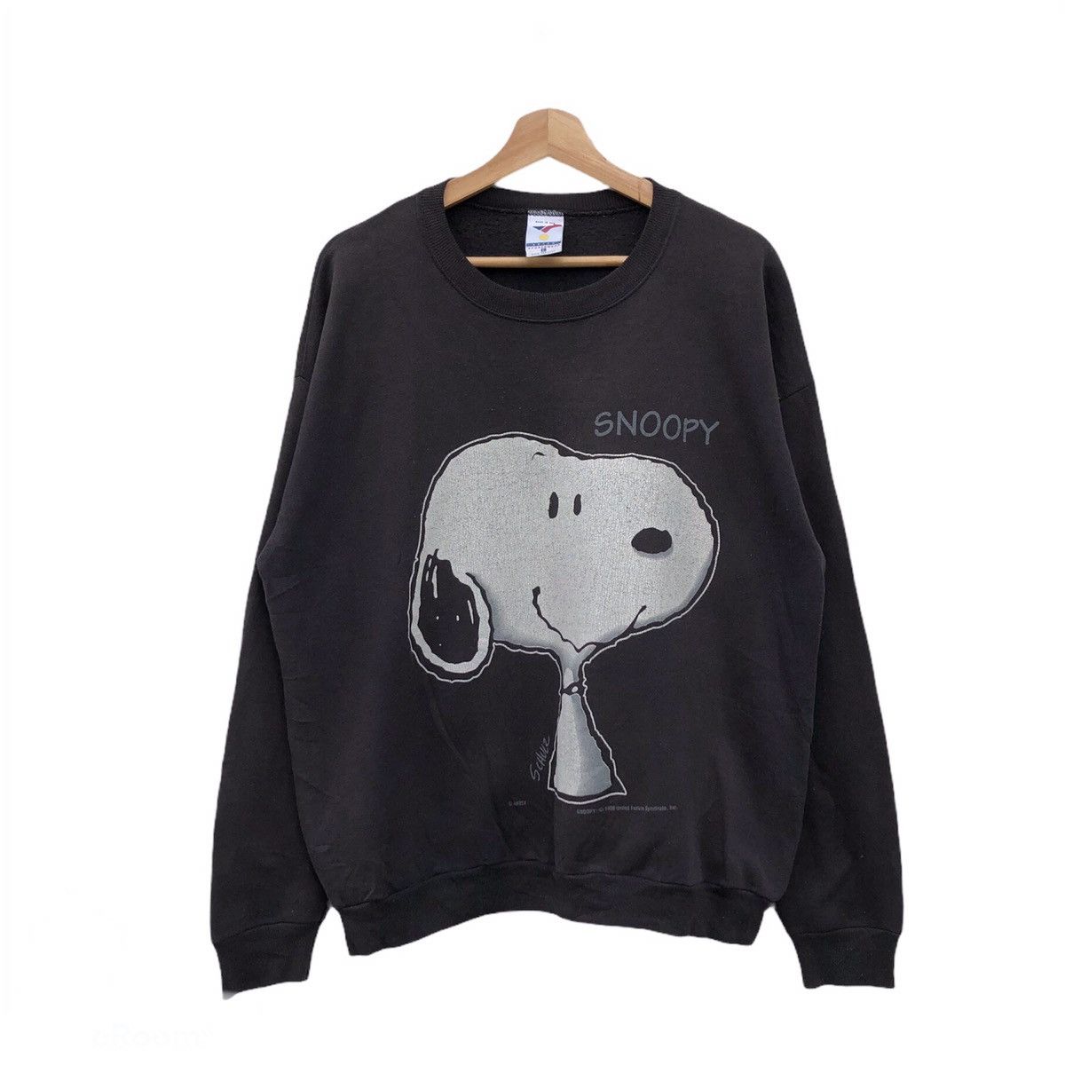 Vintage VINTAGE ARTEX SNOOPY MADE IN USA BIG LOGO SWEATSHIRT Size US L / EU 52-54 / 3 - 1 Thumbnail