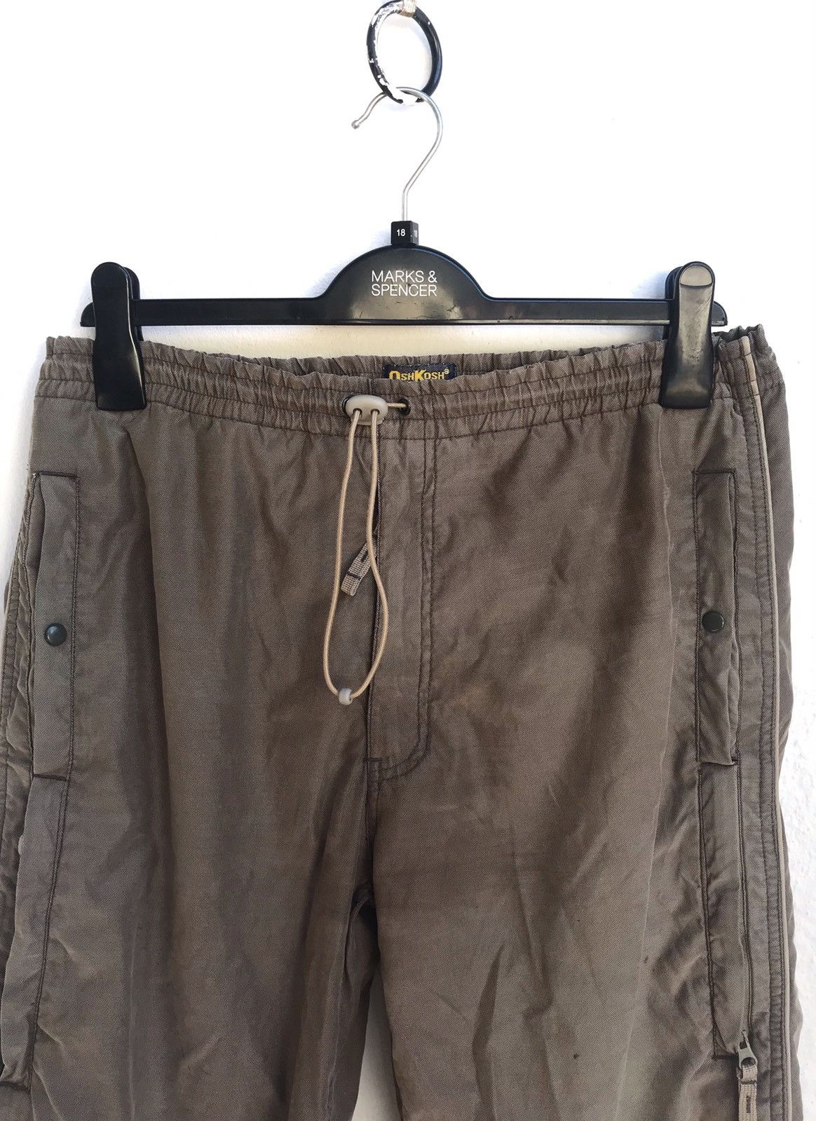 Oshkosh × Vintage 🔥Oshkosh Classic Double Pocket Military Cropped Pants Size US 26 / EU 42 - 4 Thumbnail