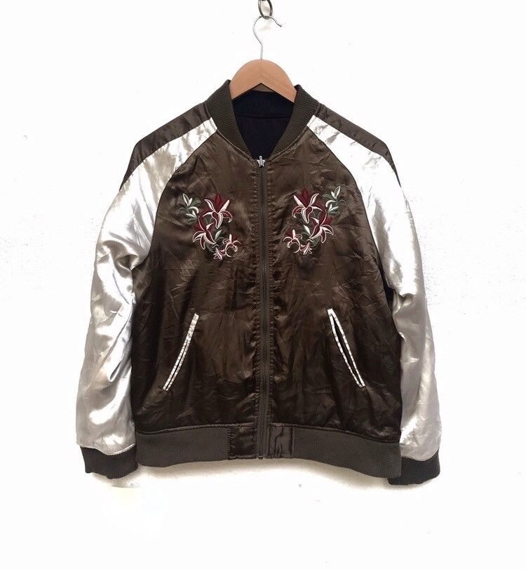 Japanese Brand 🔥Sukajan Riversible Jacket Size US S / EU 44-46 / 1 - 4 Thumbnail