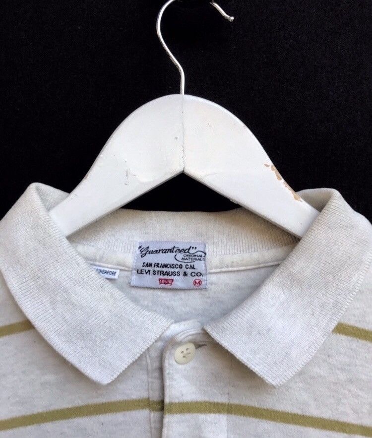 Levi's × Levi's Vintage Clothing 🔥Vintage Levis's Long Sleeve Polo Shirt Size US S / EU 44-46 / 1 - 3 Thumbnail