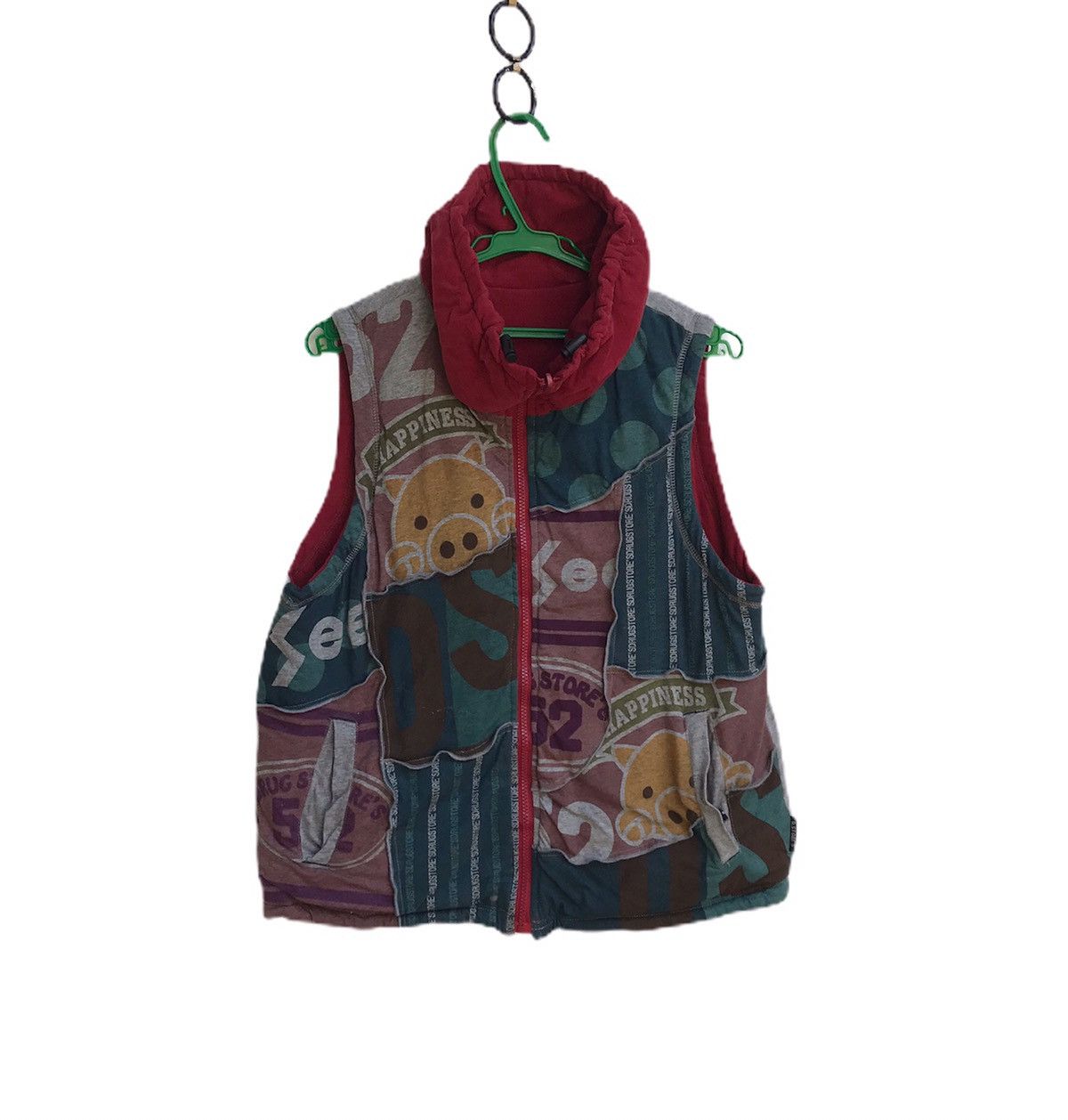 Vintage 🔥Drug Store's Nice Pattern Riversible Vests Size US S / EU 44-46 / 1 - 1 Thumbnail