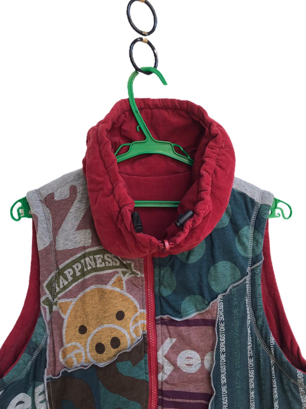 Vintage 🔥Drug Store's Nice Pattern Riversible Vests Size US S / EU 44-46 / 1 - 4 Thumbnail