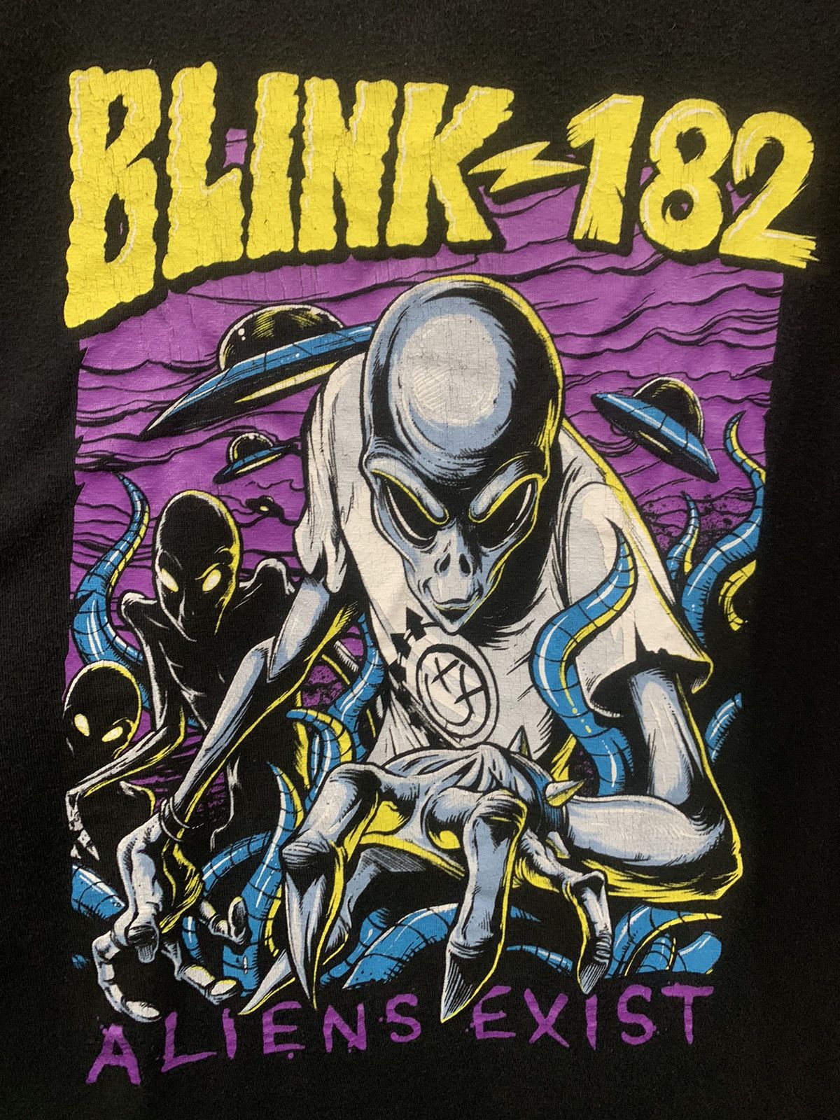 Vintage Blink-182 “Aliens Exist” Black Tee