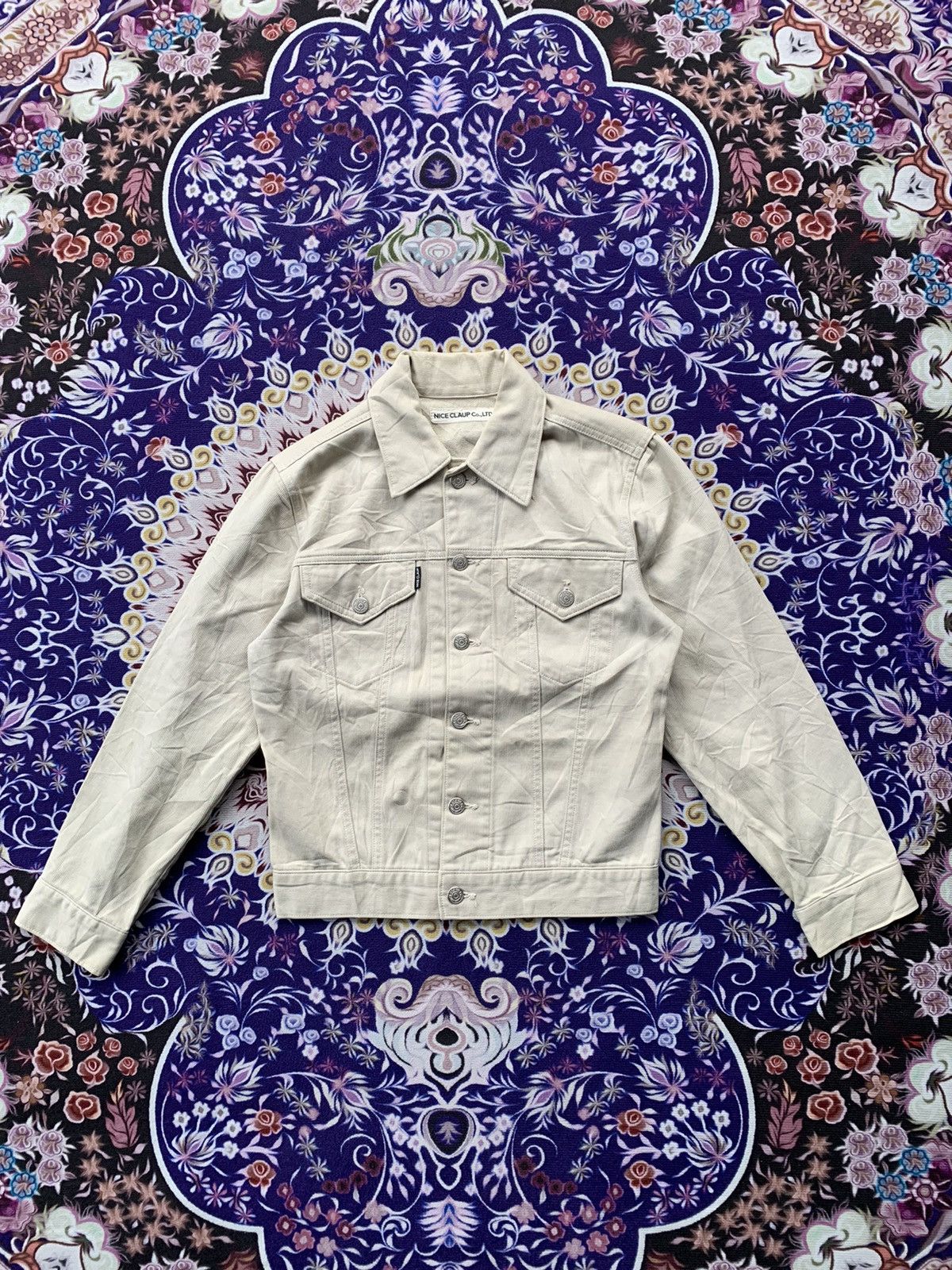 Japanese Brand Nice Claup Co. Ltd Denim Jacket Size US XS / EU 42 / 0 - 1 Thumbnail