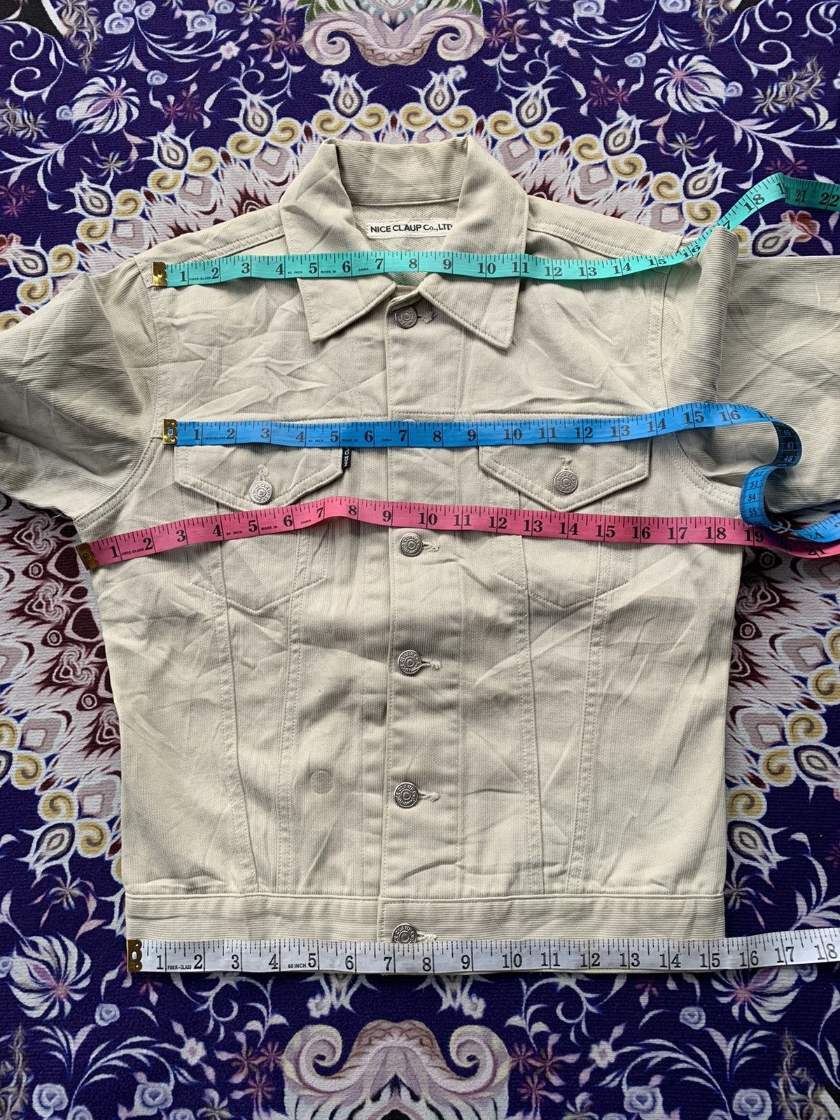 Japanese Brand Nice Claup Co. Ltd Denim Jacket Size US XS / EU 42 / 0 - 5 Thumbnail