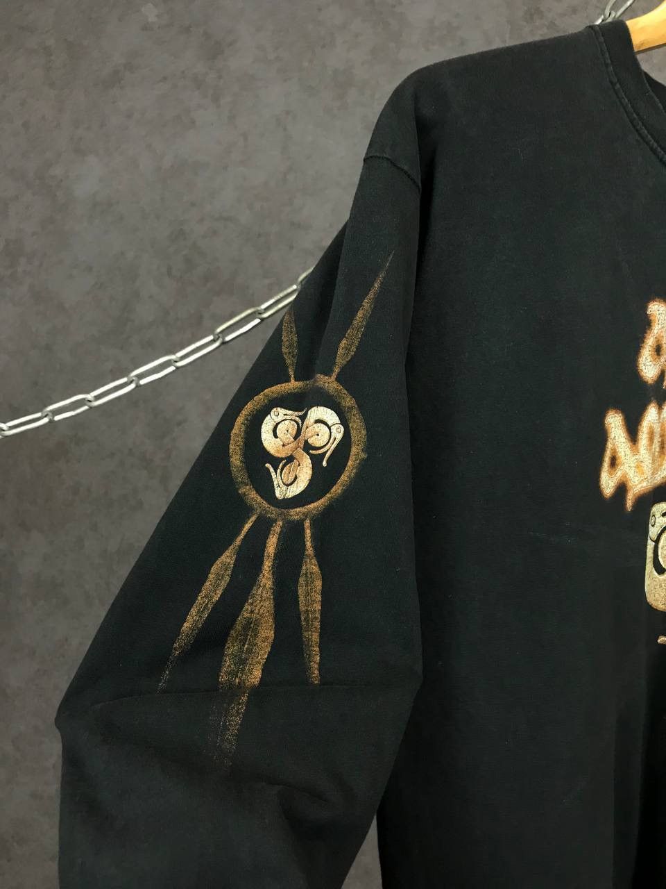 Band Tees × Vintage Amon Amarth vintage rock band overprinted longsleeve Size US S / EU 44-46 / 1 - 3 Thumbnail