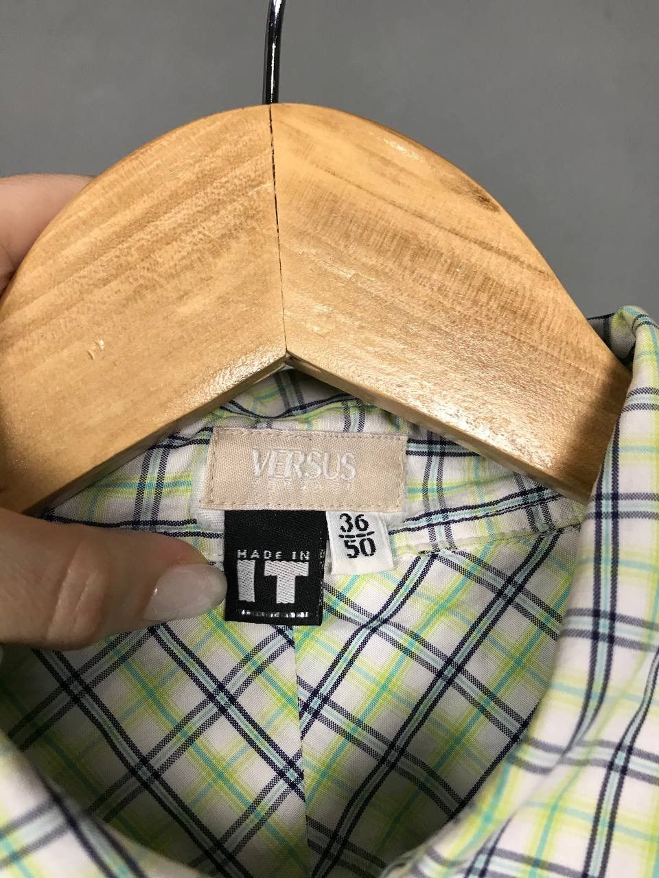 Versus Versace Versace Versus vintage luxury shirt Size US M / EU 48-50 / 2 - 3 Thumbnail