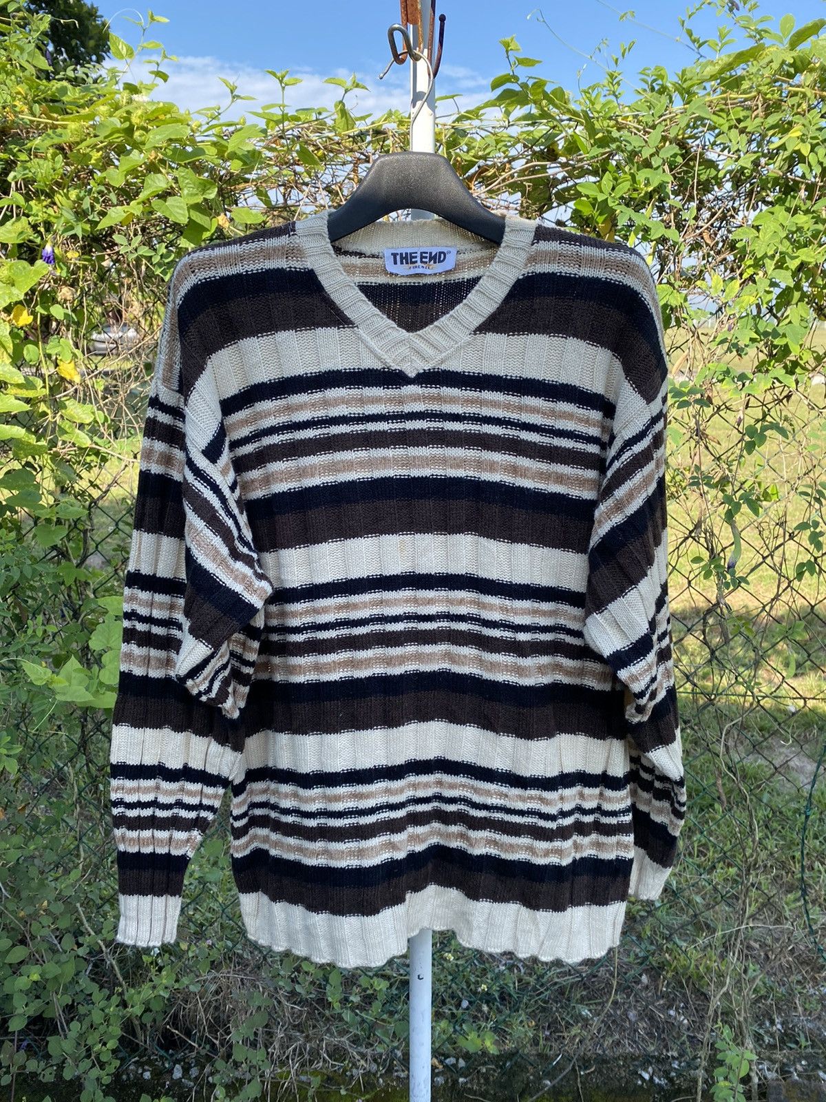 Vintage THE END Firenze Sweater Made in Italy Size US L / EU 52-54 / 3 - 1 Thumbnail
