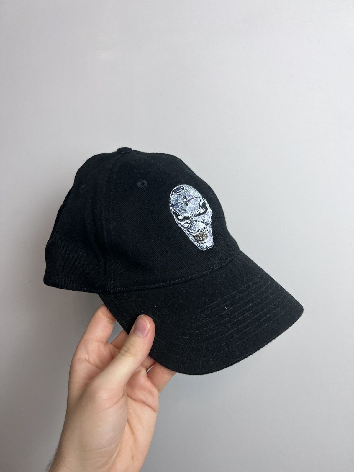 Band Tees Vintage 90s Iron Maiden Rock Metal Band Dad Cap Hat Grail Size ONE SIZE - 2 Thumbnail