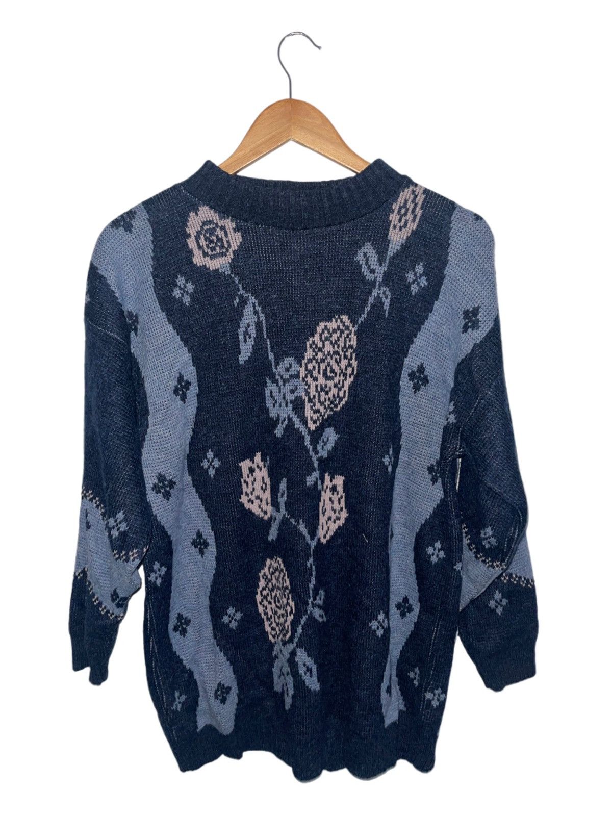 Vintage Floral Sweater Size US S / EU 44-46 / 1 - 1 Thumbnail