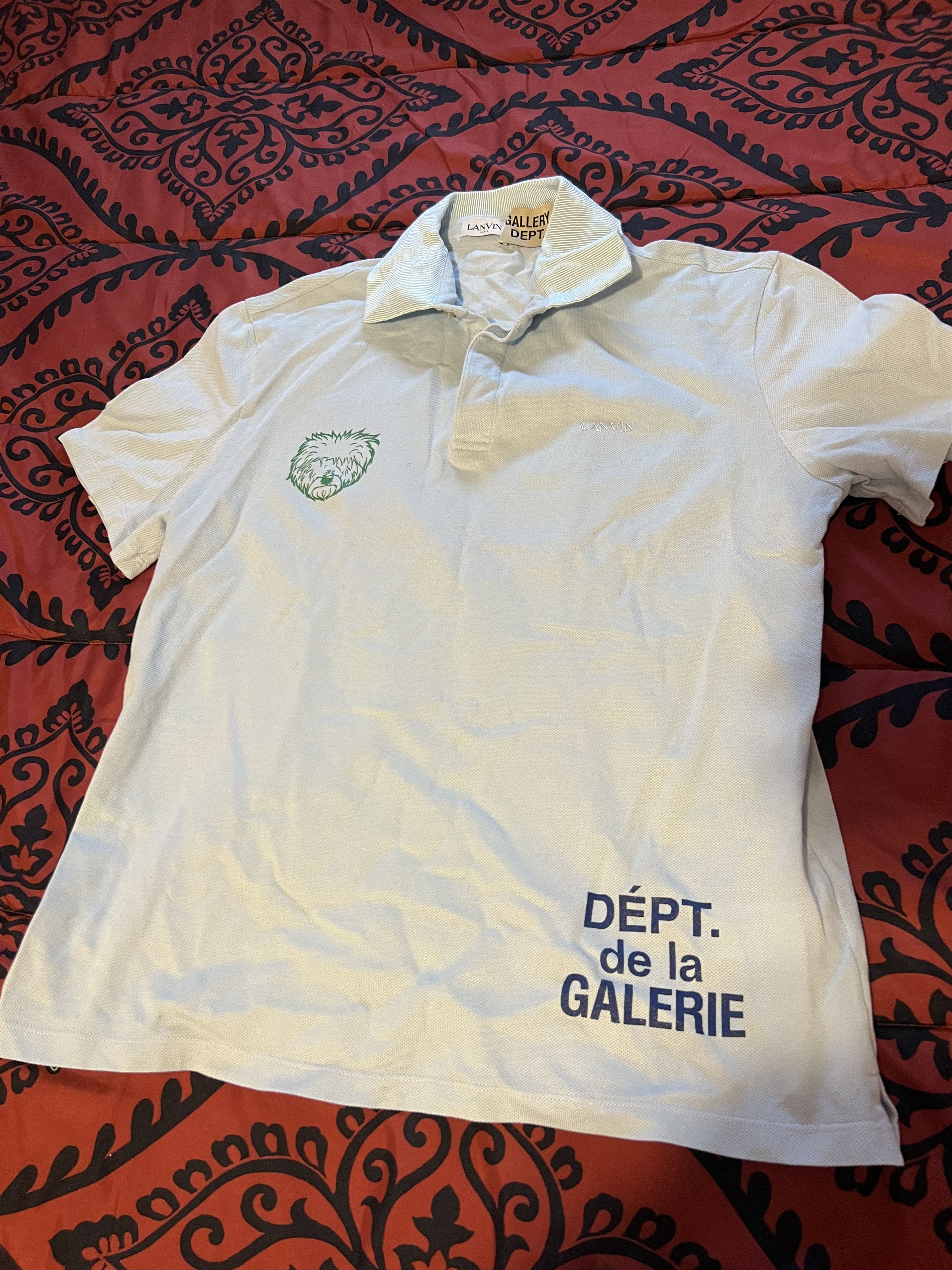 Gallery dept. x Lanvin collab polo