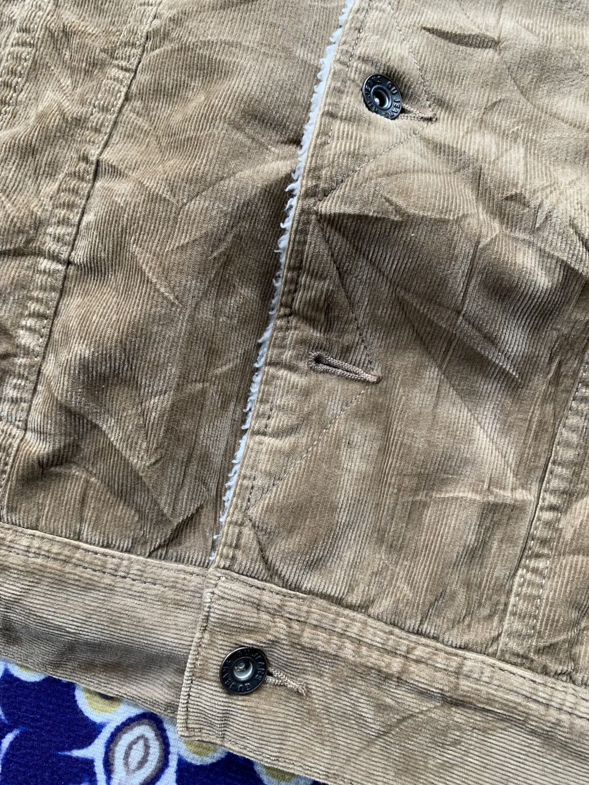 GU GU Japan Coduroy Sherpa Jacket Size US L / EU 52-54 / 3 - 2 Thumbnail