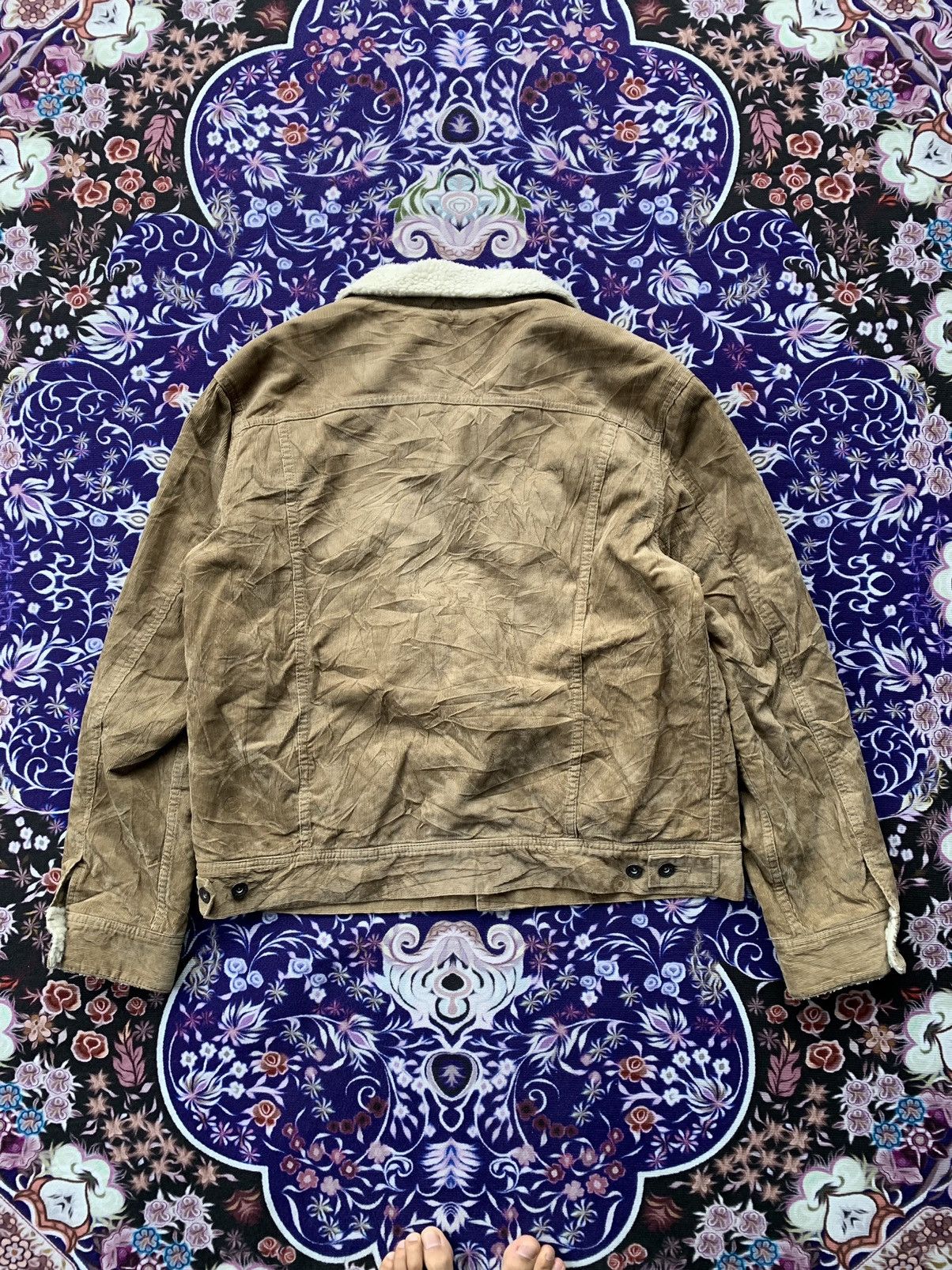 GU GU Japan Coduroy Sherpa Jacket Size US L / EU 52-54 / 3 - 3 Thumbnail
