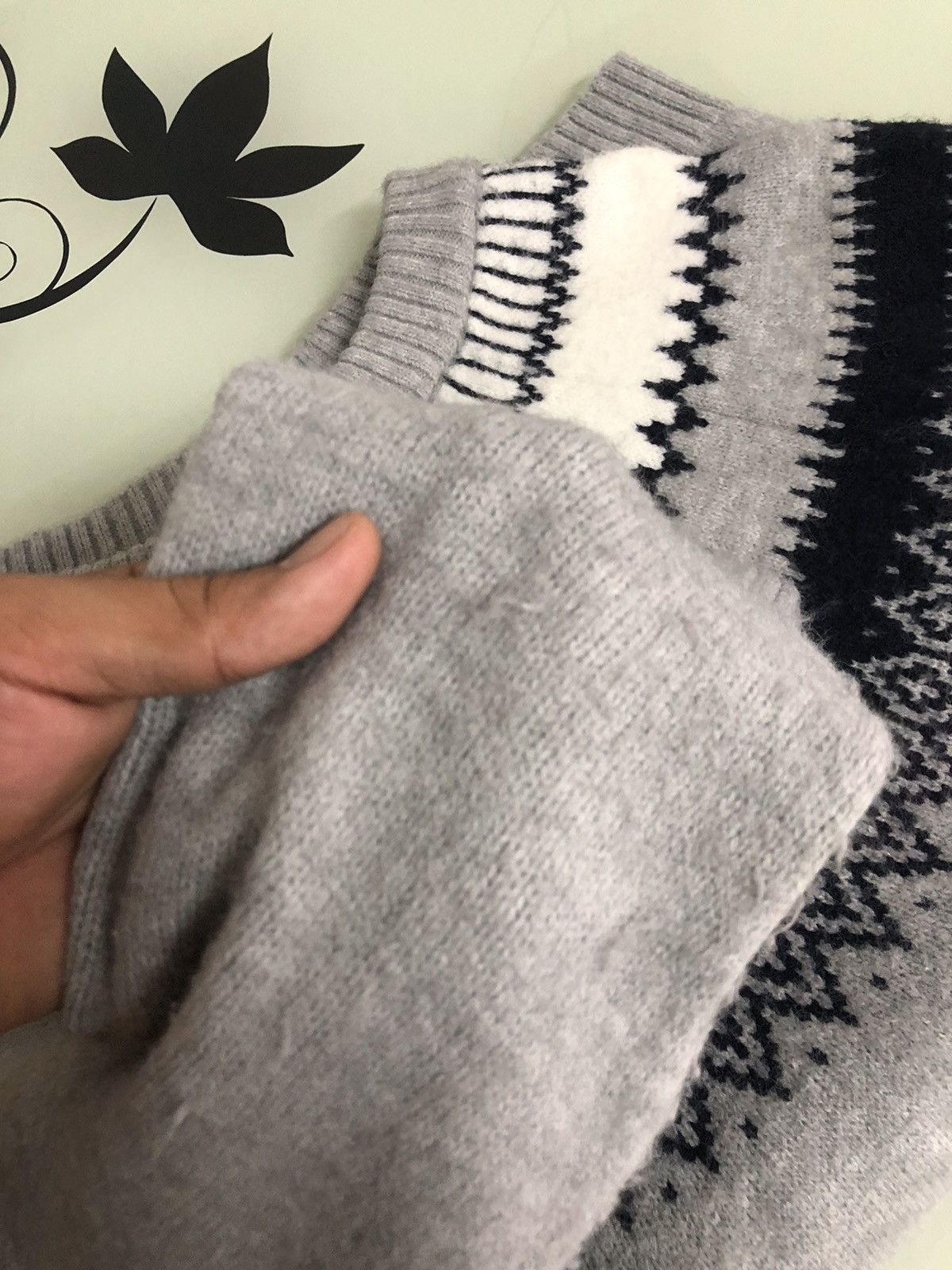 Japanese Brand Givenchy Design by Timestep Knitwear Sweater Size XL / US 12-14 / IT 48-50 - 15 Thumbnail