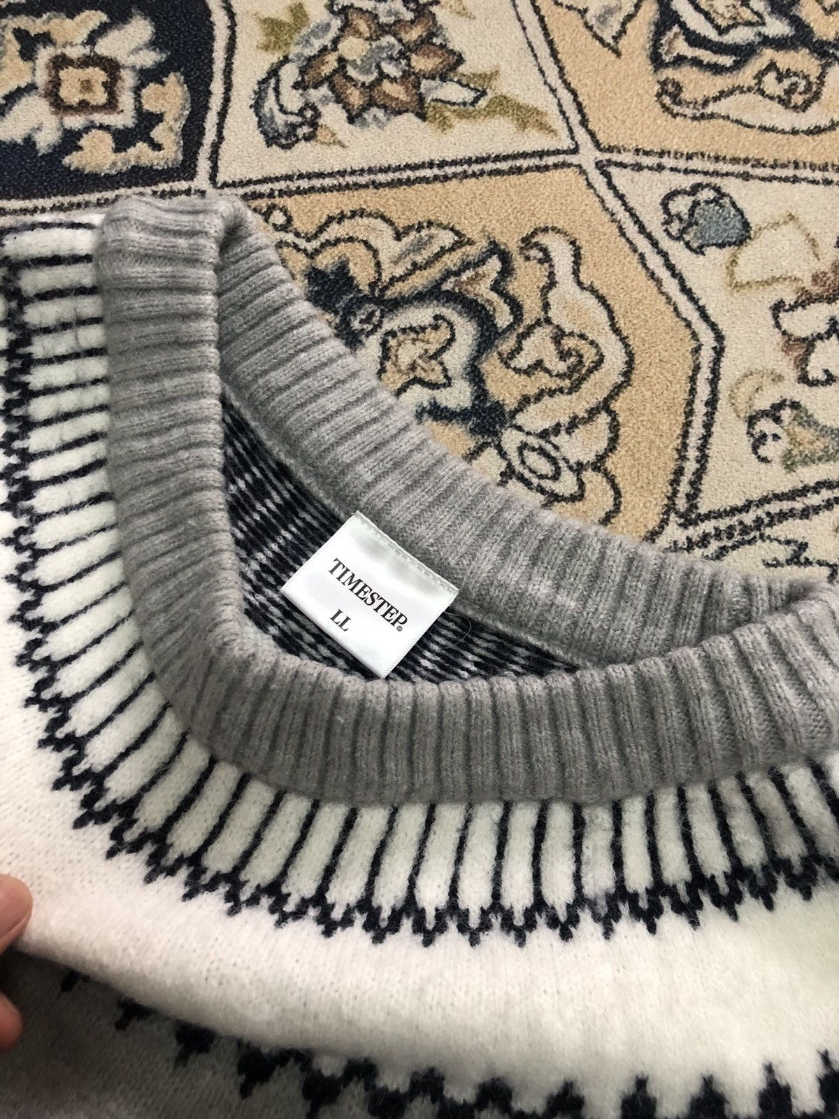 Japanese Brand Givenchy Design by Timestep Knitwear Sweater Size XL / US 12-14 / IT 48-50 - 11 Thumbnail