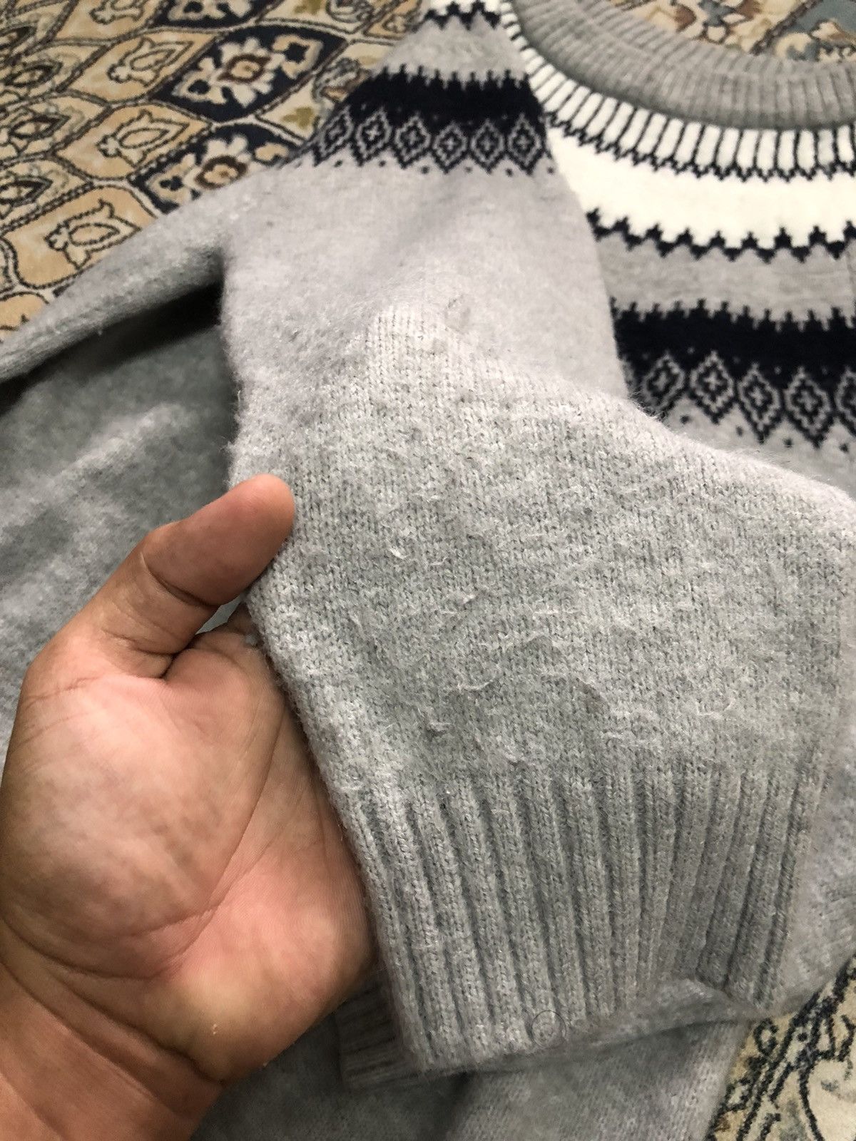 Japanese Brand Givenchy Design by Timestep Knitwear Sweater Size XL / US 12-14 / IT 48-50 - 8 Thumbnail