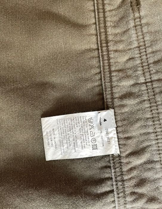 Visvim Visvim cunningham smock damage moleskin | Grailed