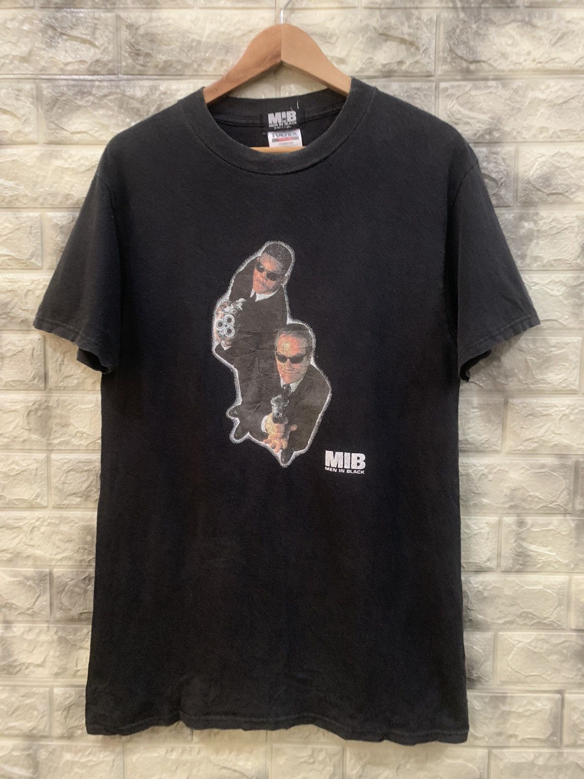 Vintage 🔥Vintage 90’s Men In Black Movie black tees Size US M / EU 48-50 / 2 - 3 Thumbnail