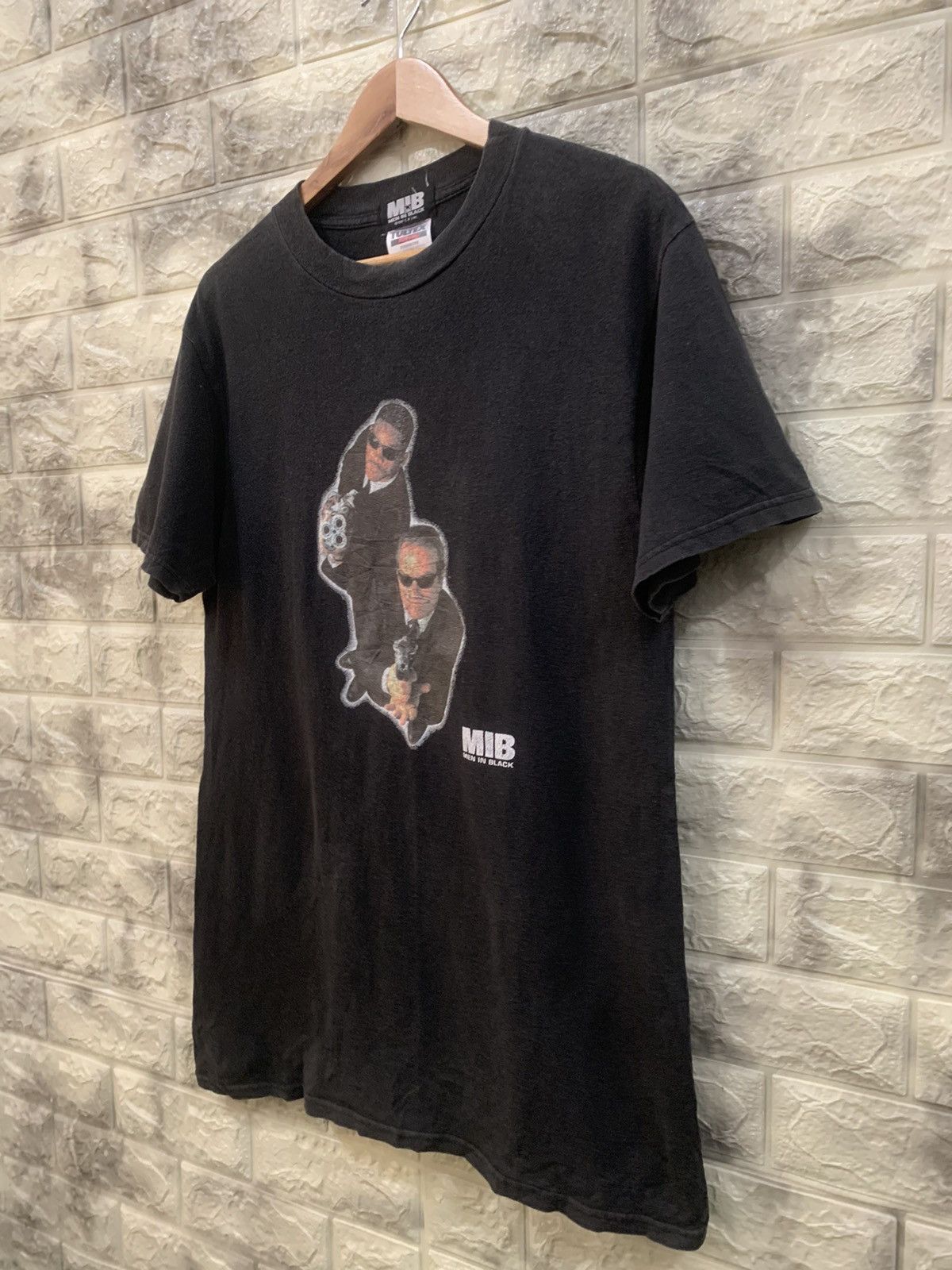 Vintage 🔥Vintage 90’s Men In Black Movie black tees Size US M / EU 48-50 / 2 - 4 Thumbnail