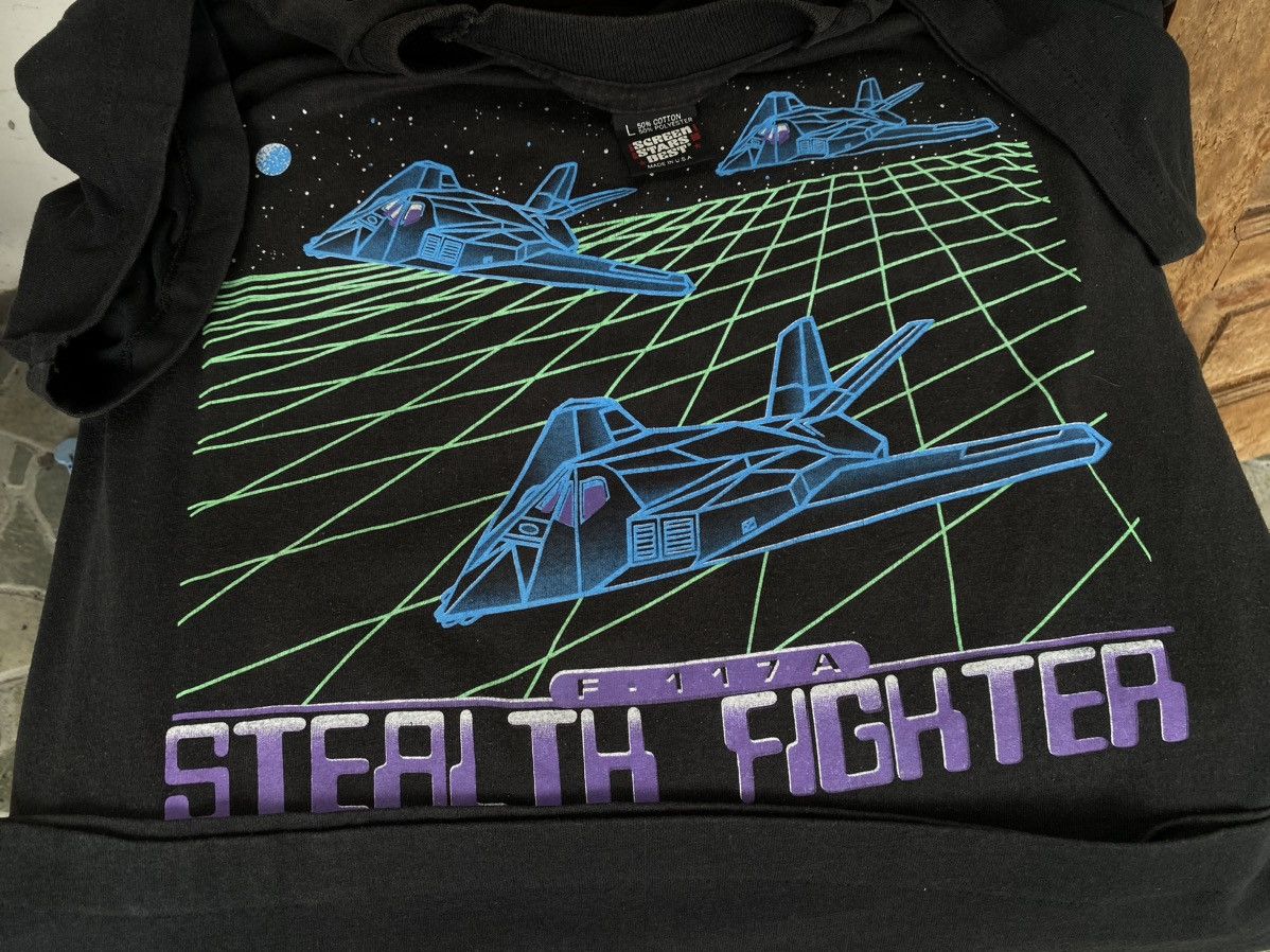 Rare Vintage 1980’s Stealth Fighter F-117 A Tee