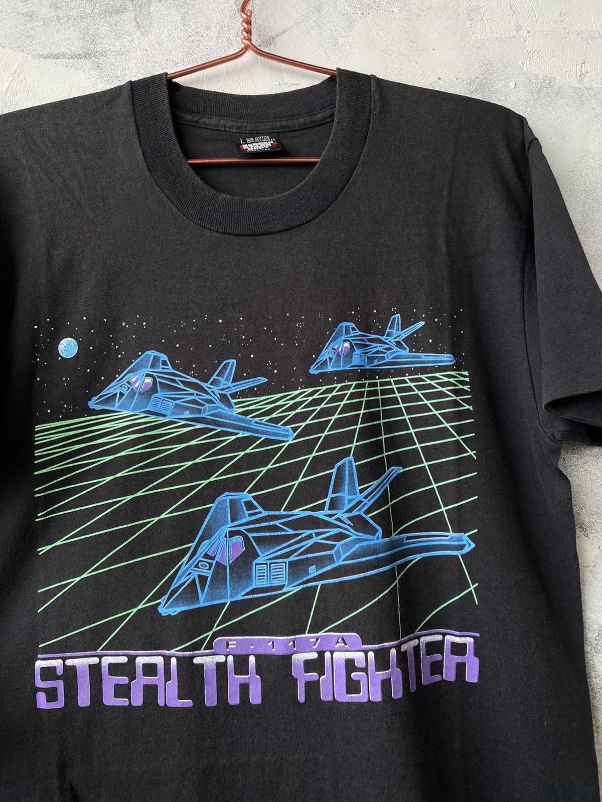 Rare Vintage 1980’s Stealth Fighter F-117 A Tee